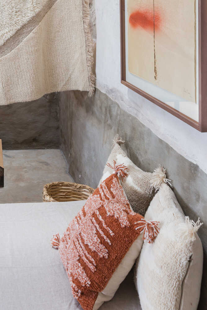 Throw Pillow Zagros Terracotta-mix