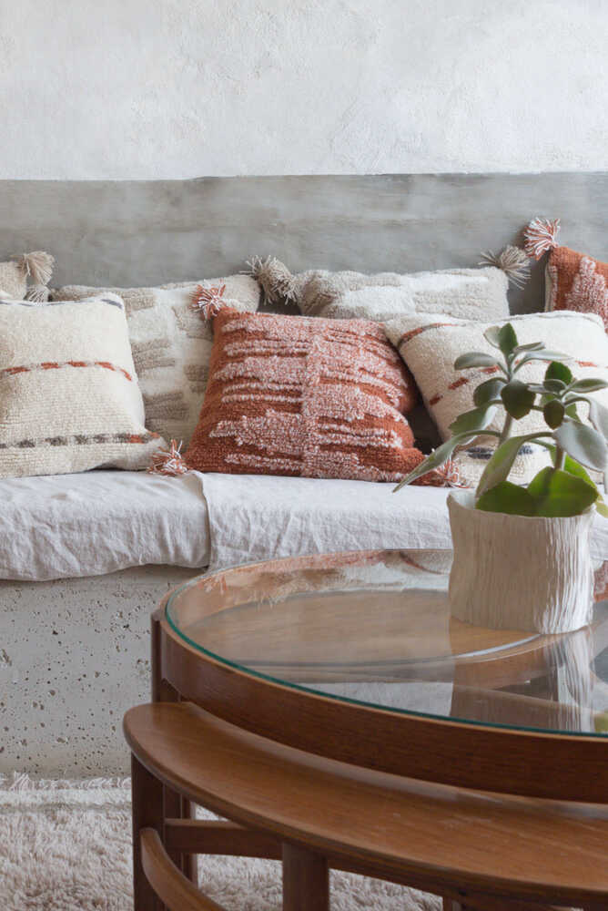 Throw Pillow Zagros Terracotta-mix