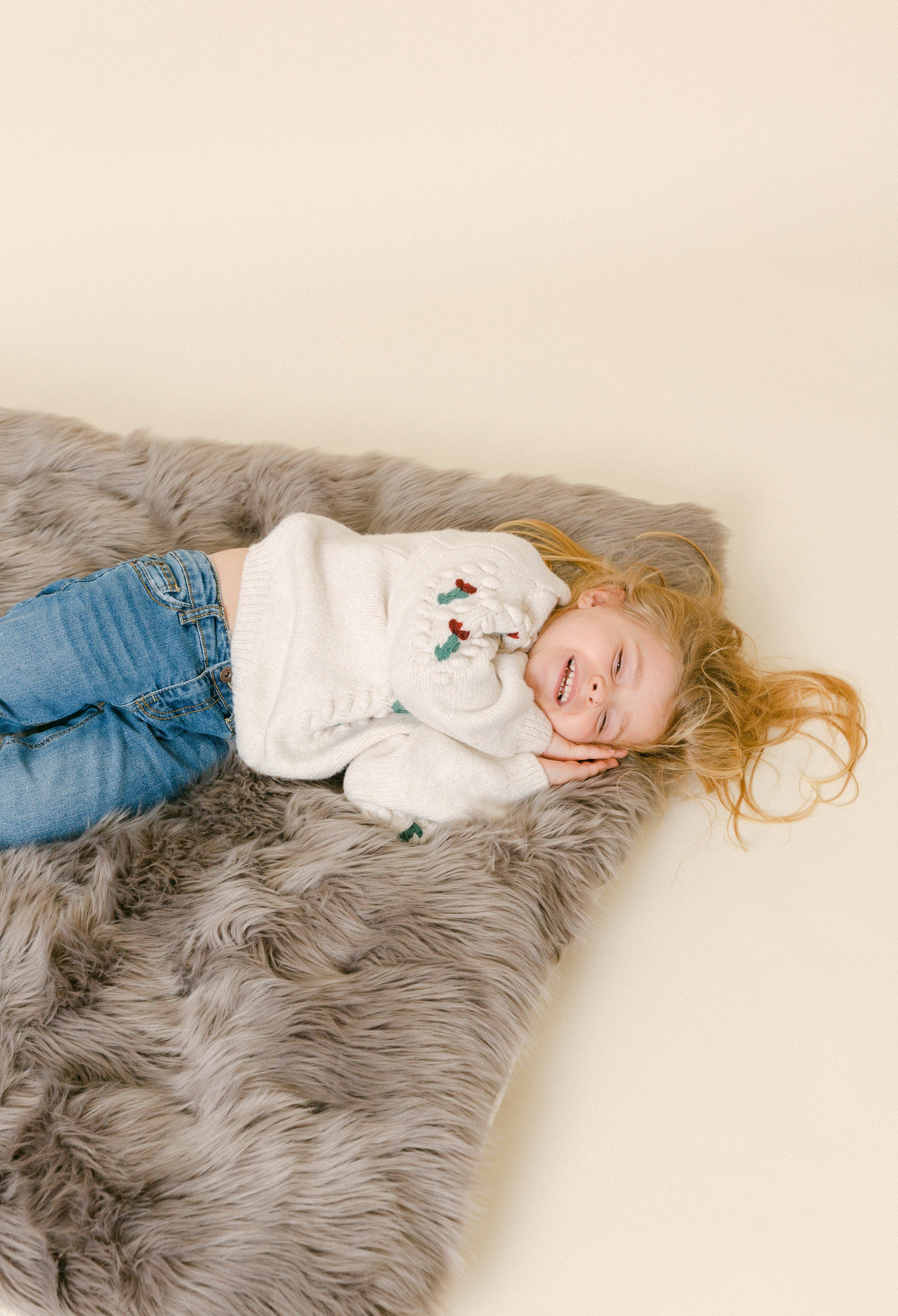 The Grey Luxury Shag Play Mattress