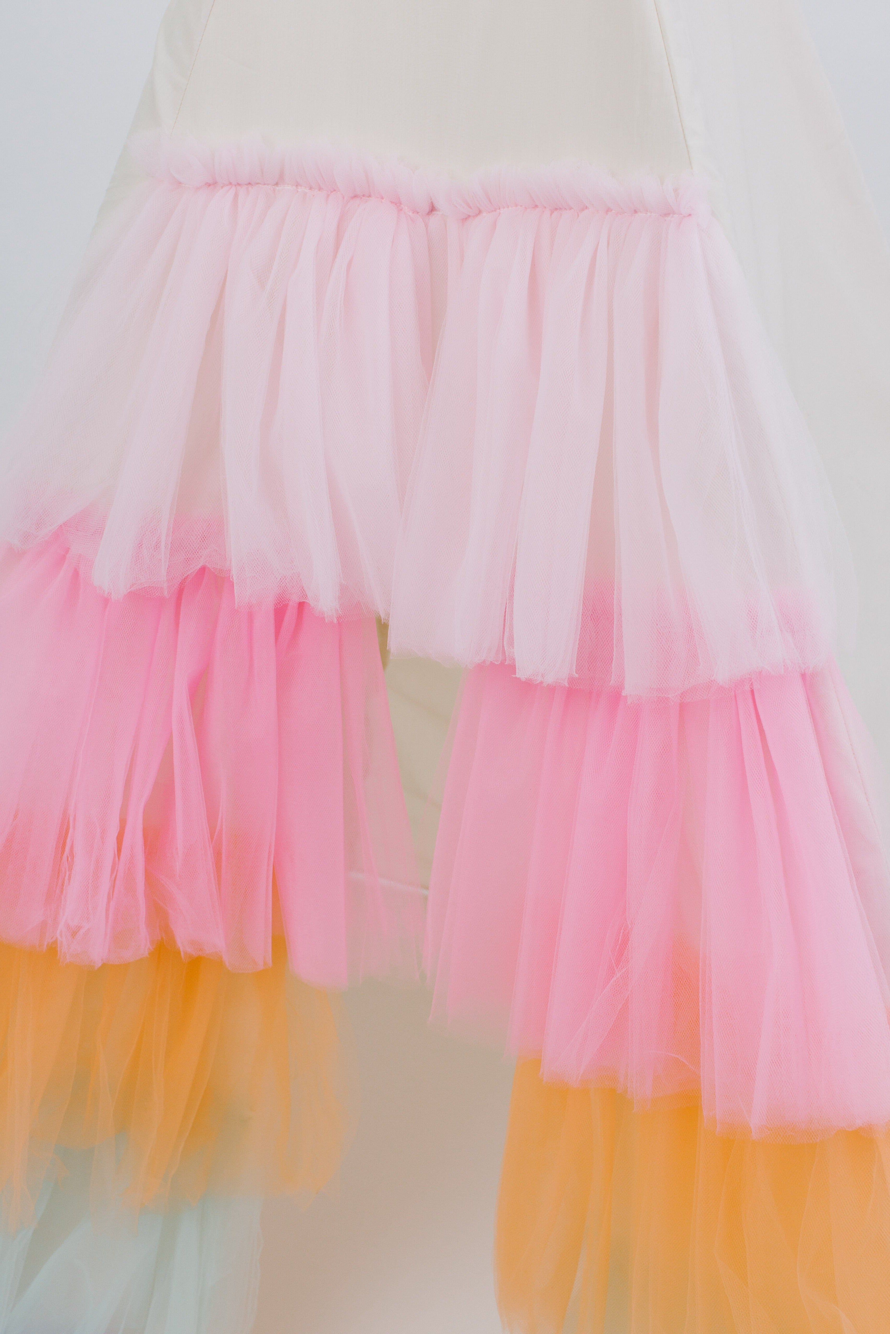 The Rainbow Tulle Play Tent