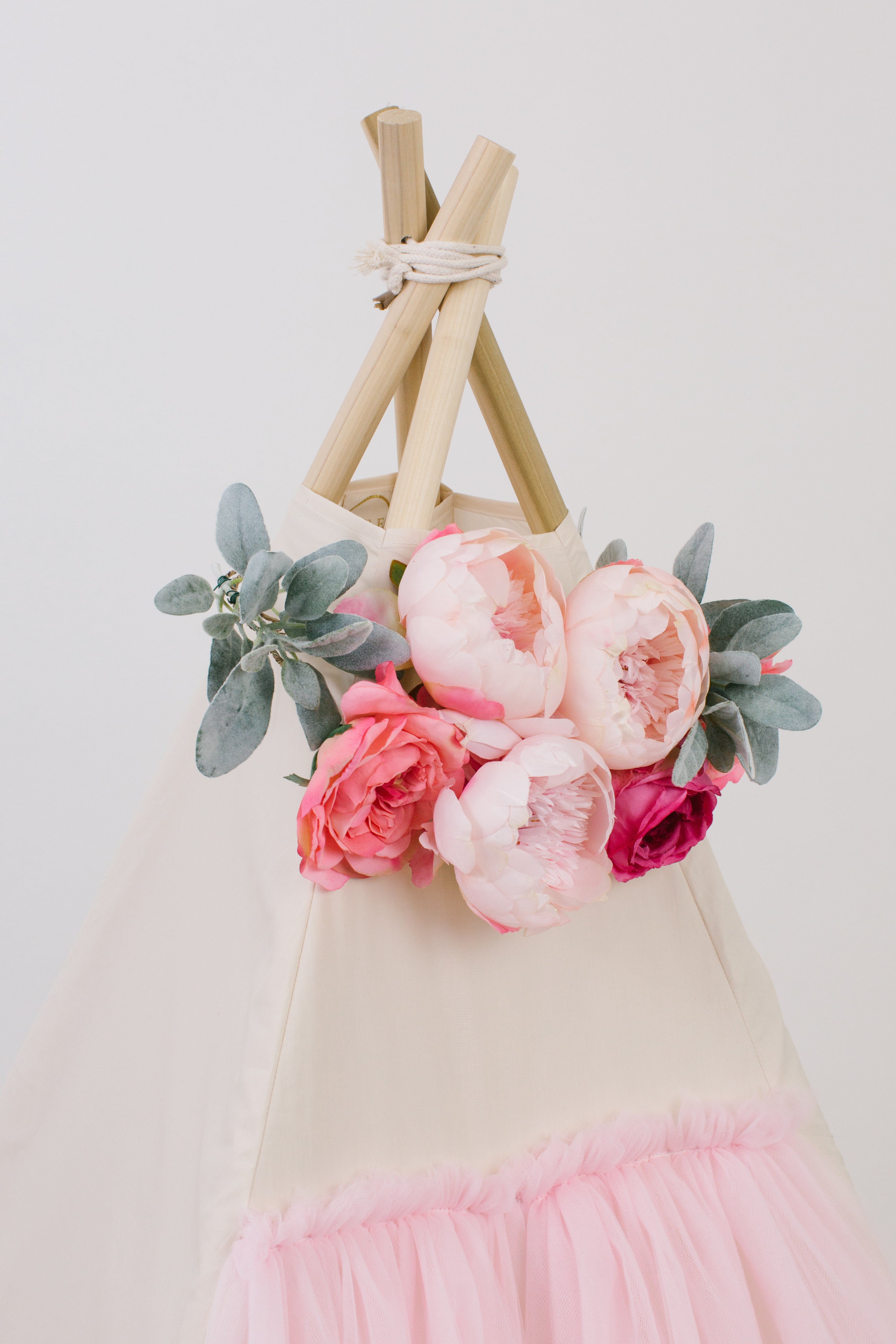 The Rainbow Tulle Play Tent