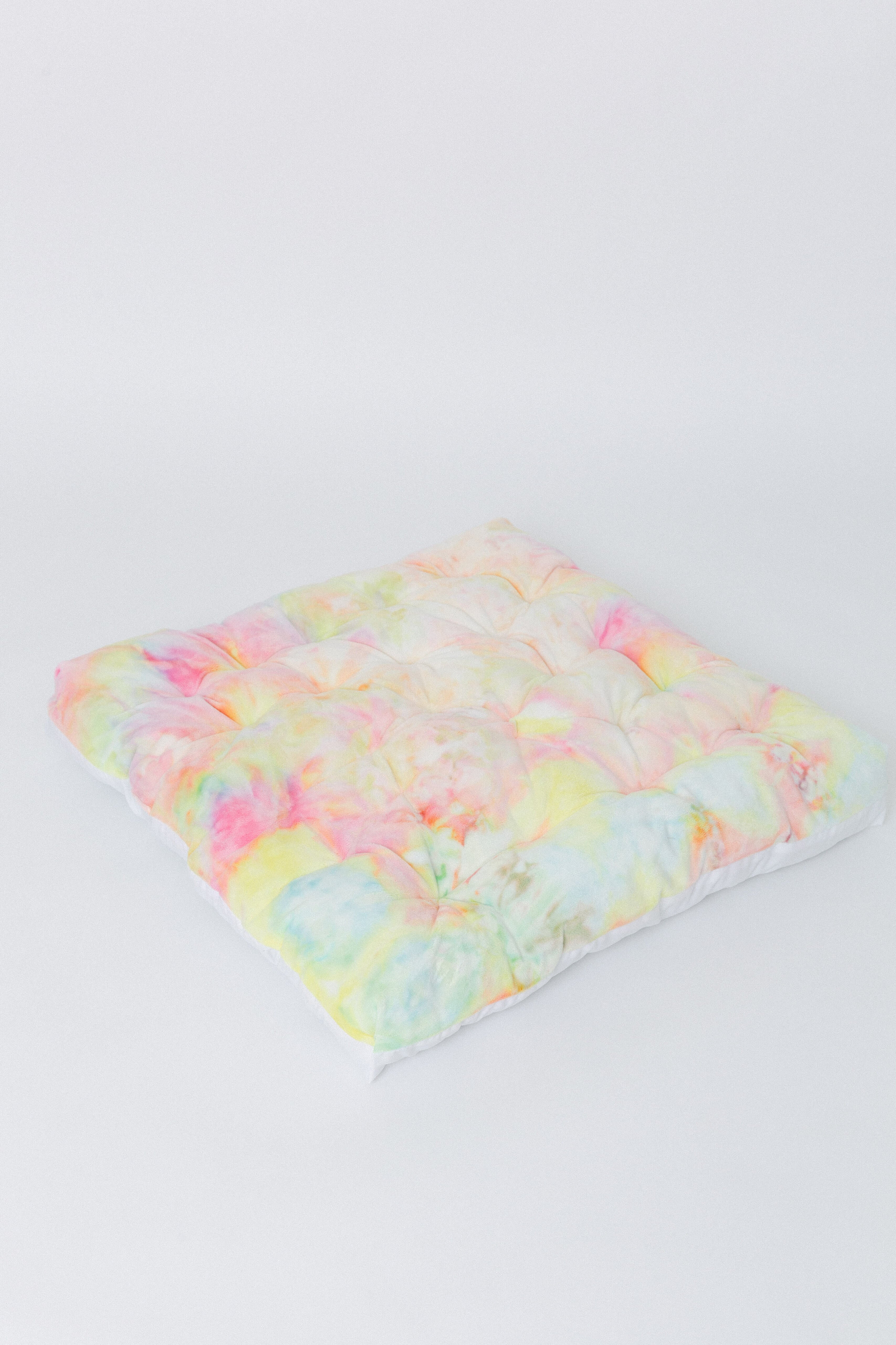 The Rainbow Tie-Dye Cuddle Play Mattress