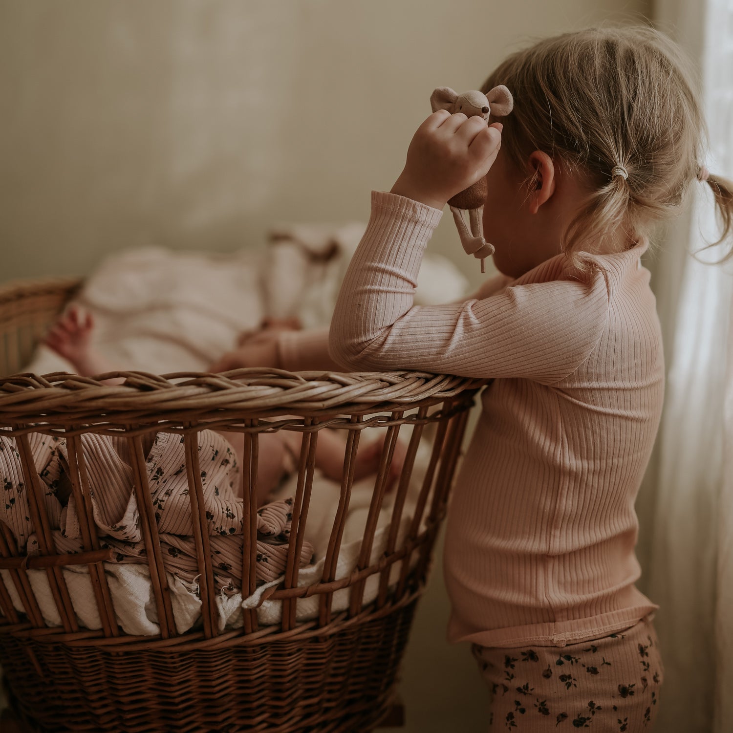 The Printed Legging - Floral Blush