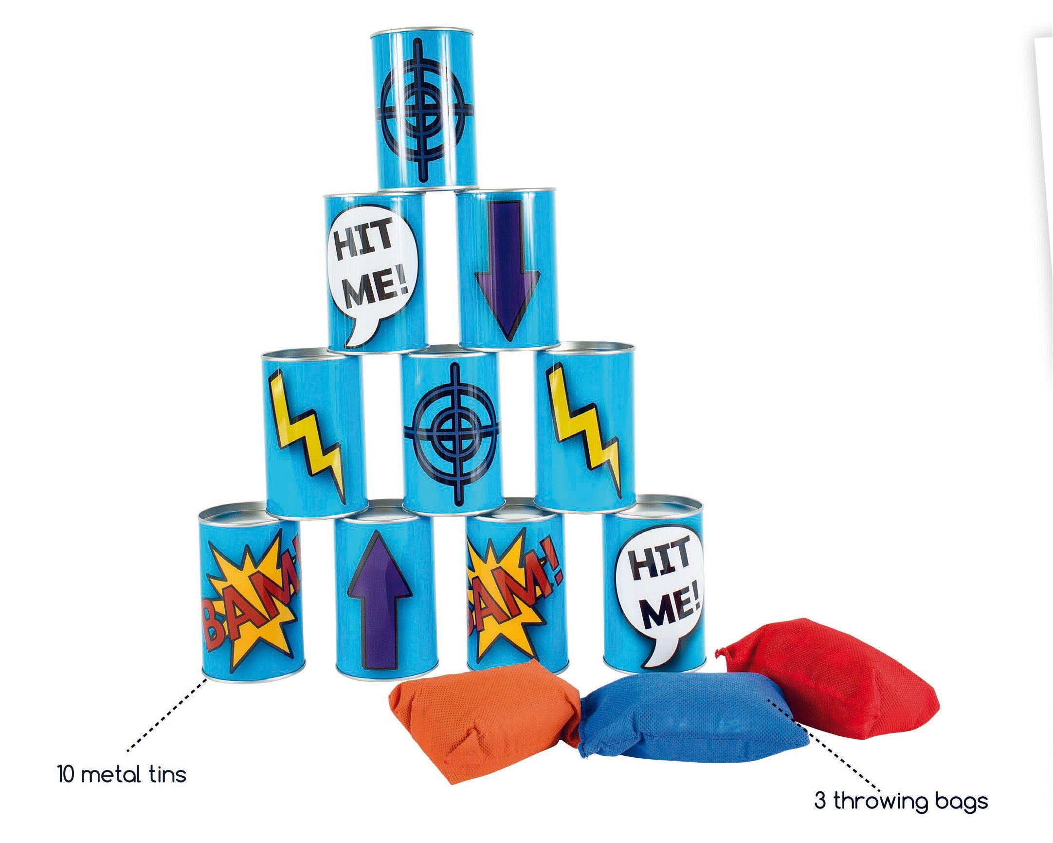BuitenSpeel Toys Tin Throwing Games