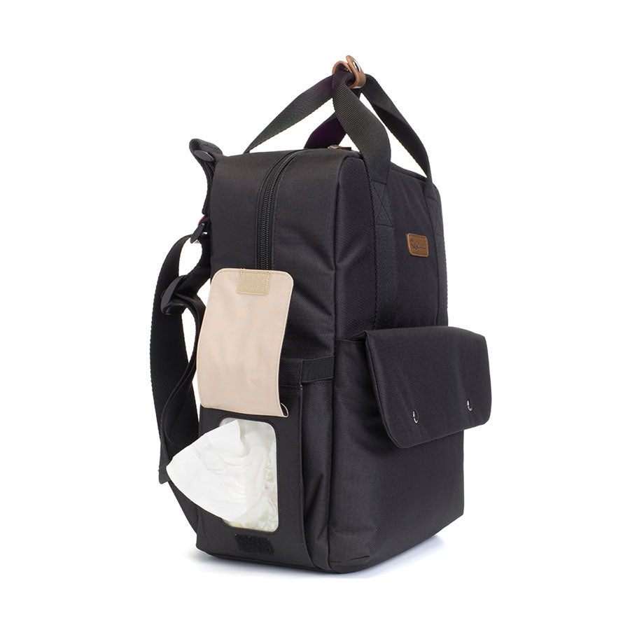 Georgi Eco Convertible Backpack Black