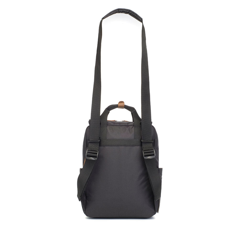 Georgi Eco Convertible Backpack Black