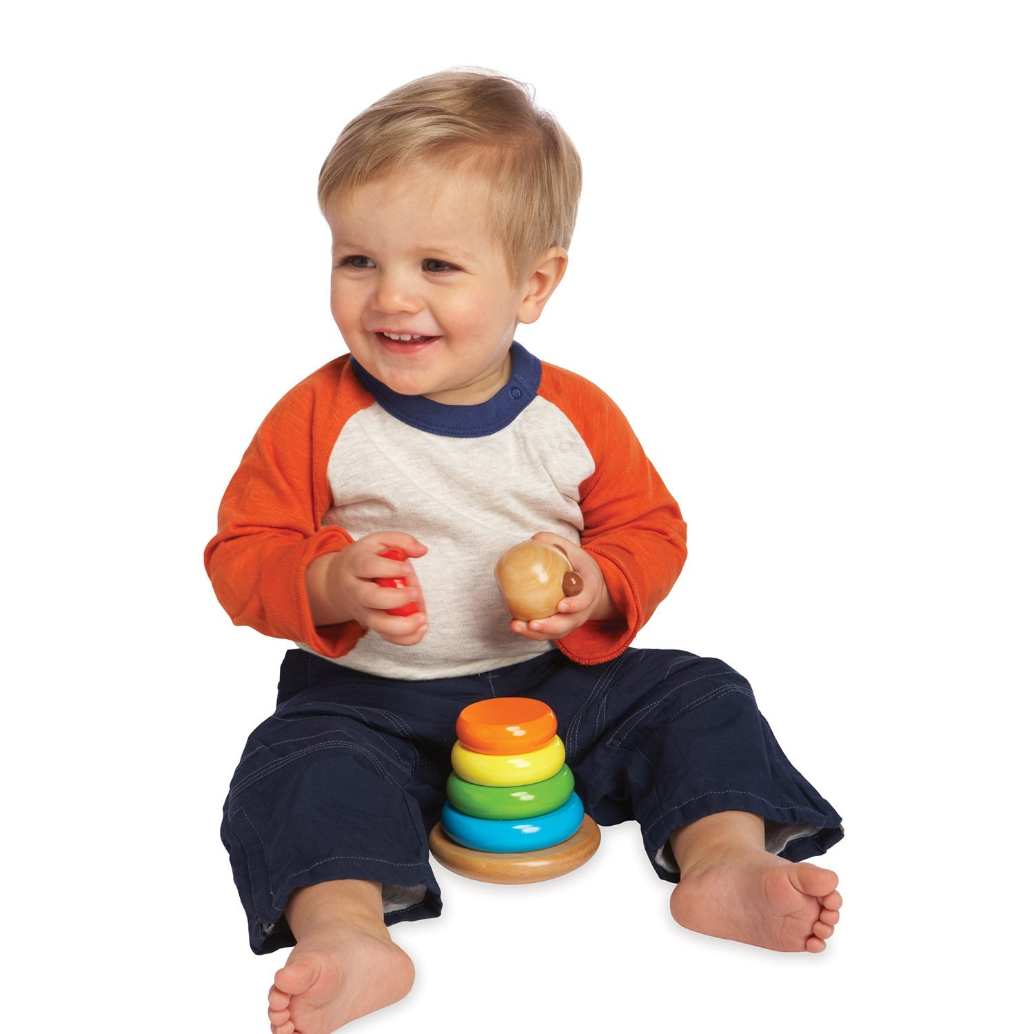 Manhattan Toy Brilliant Bear Magnetic Stack-up Stacking Toys