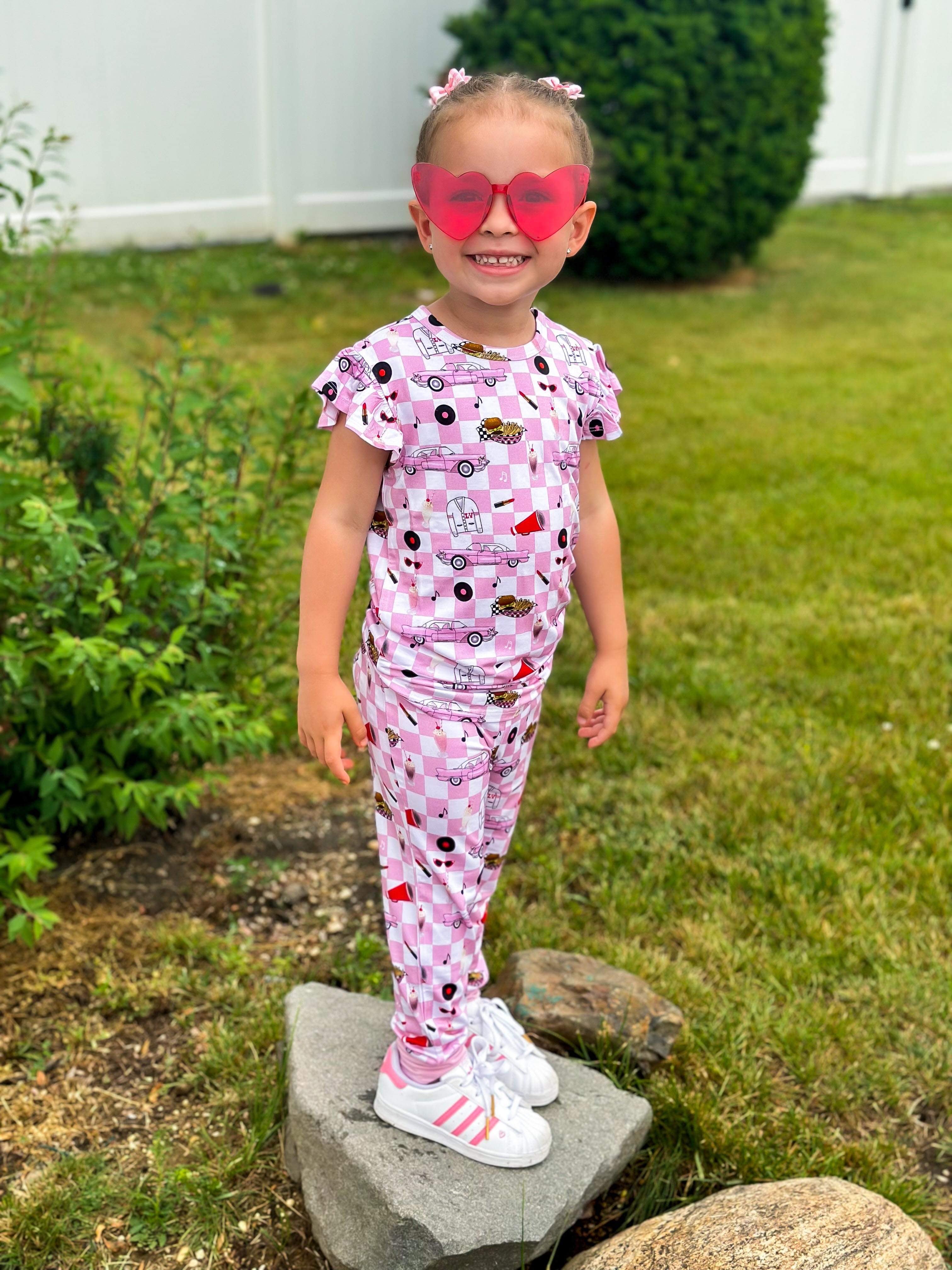 Sandy Two Piece Pajama Set