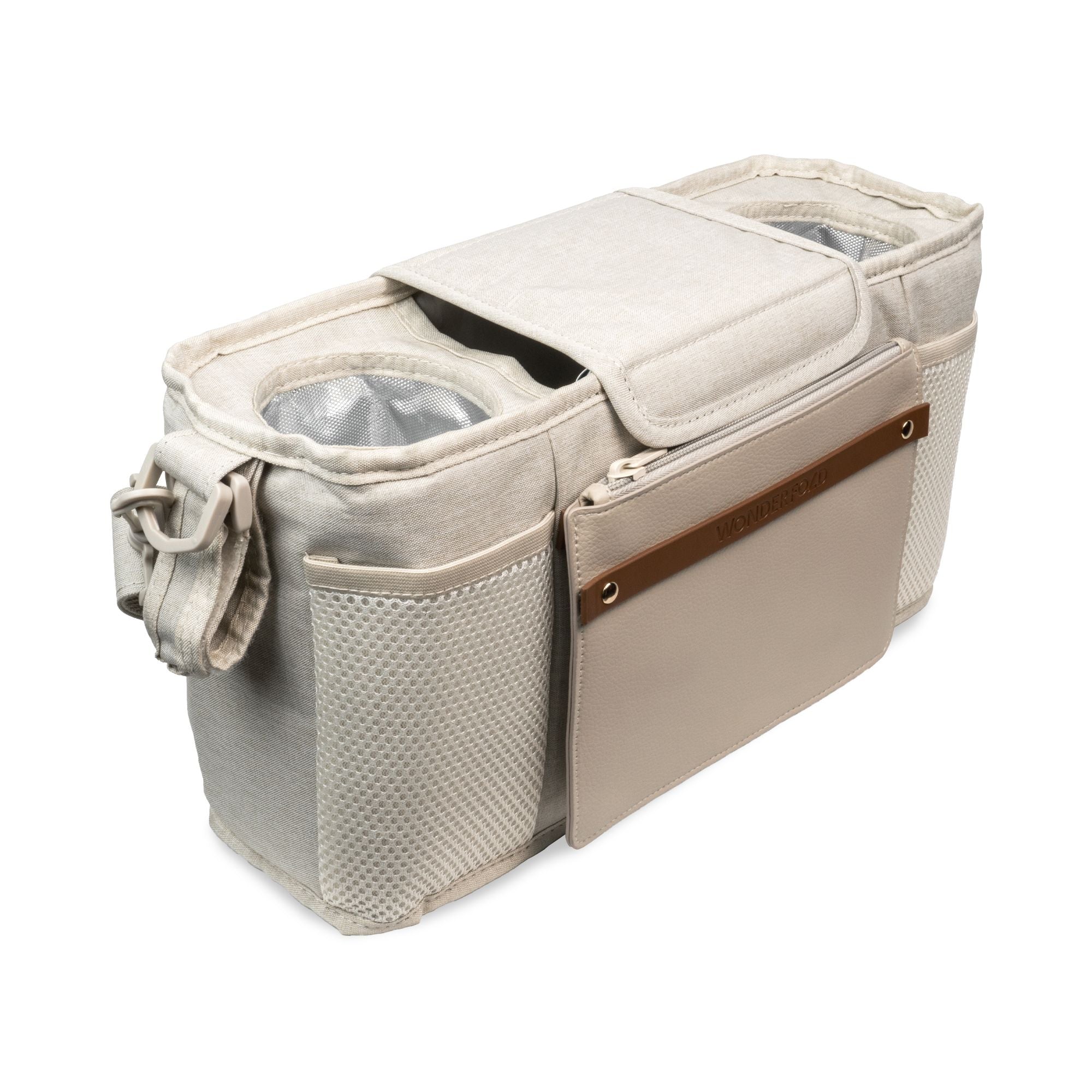 Parent Console with Insulated Cup Holders