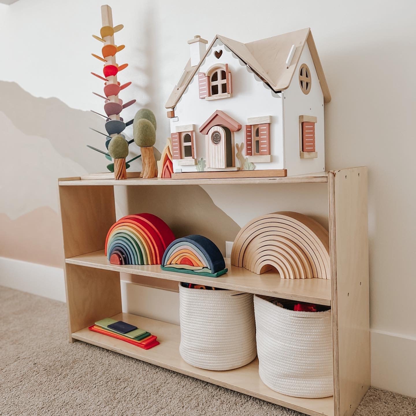 Montessori Shelf 3-tier