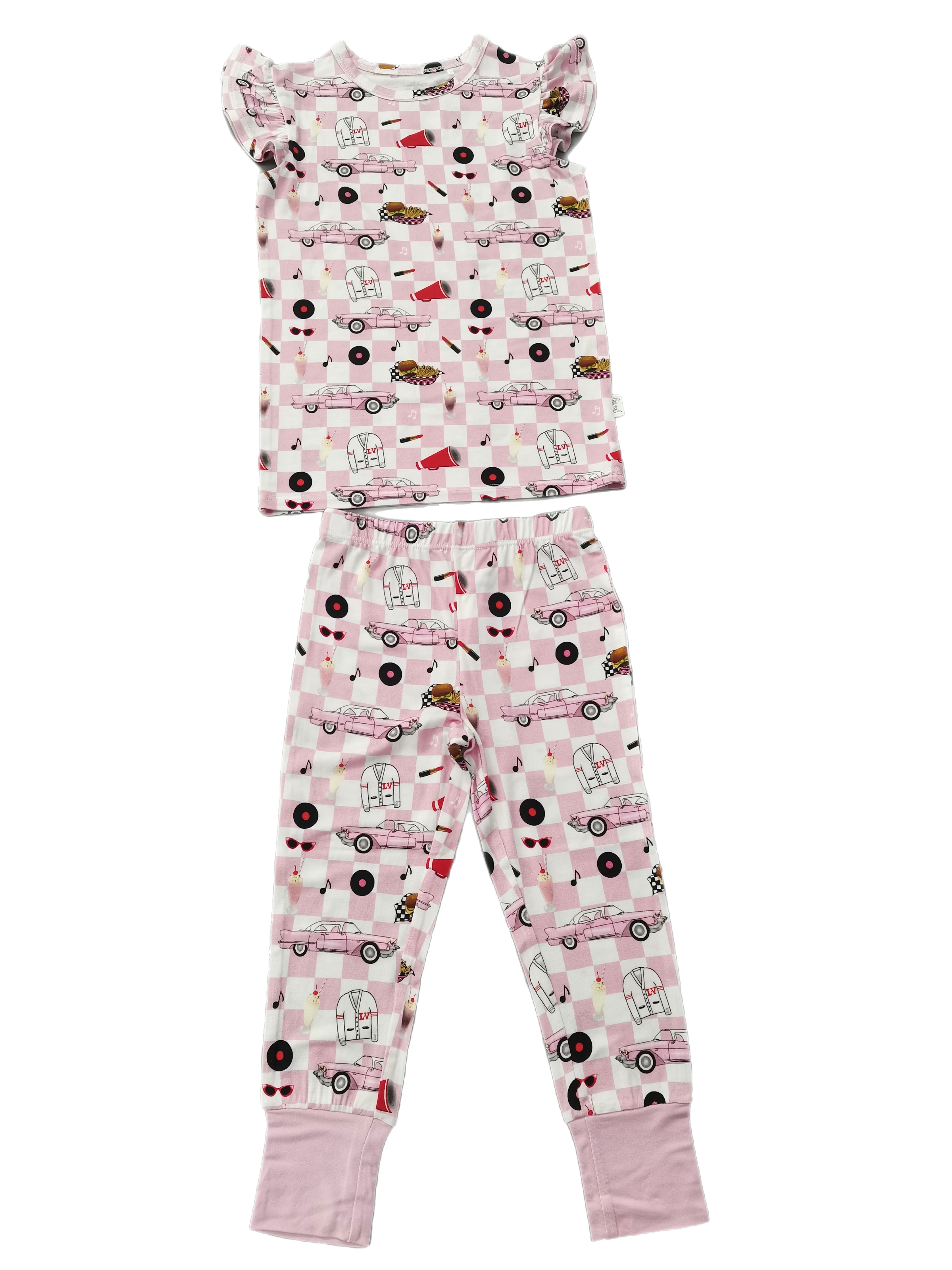 Sandy Two Piece Pajama Set