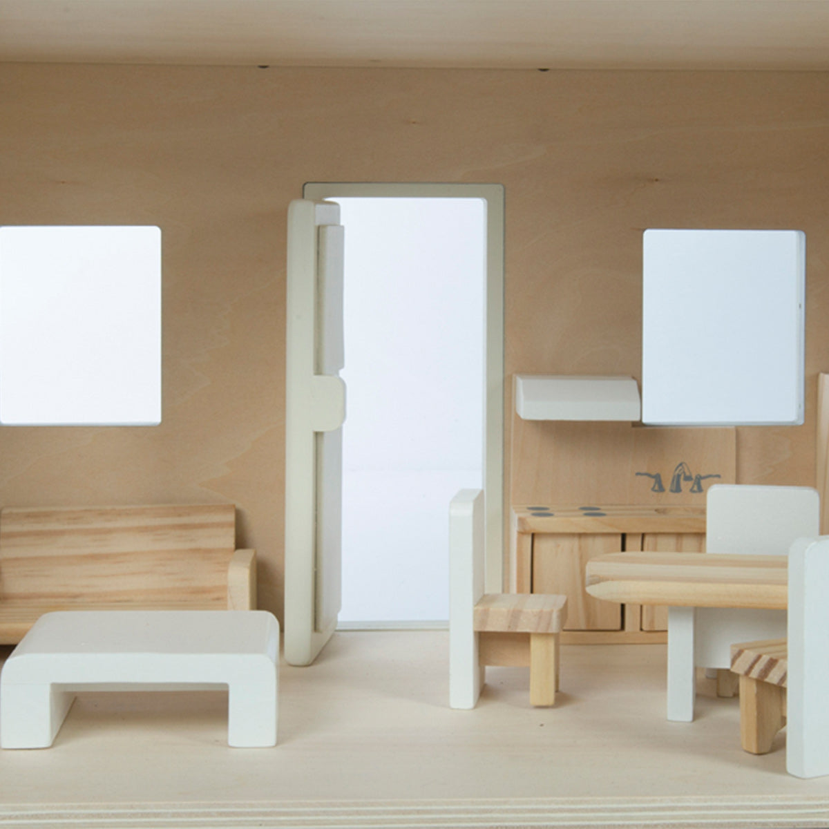 Grove Wooden Dollhouse