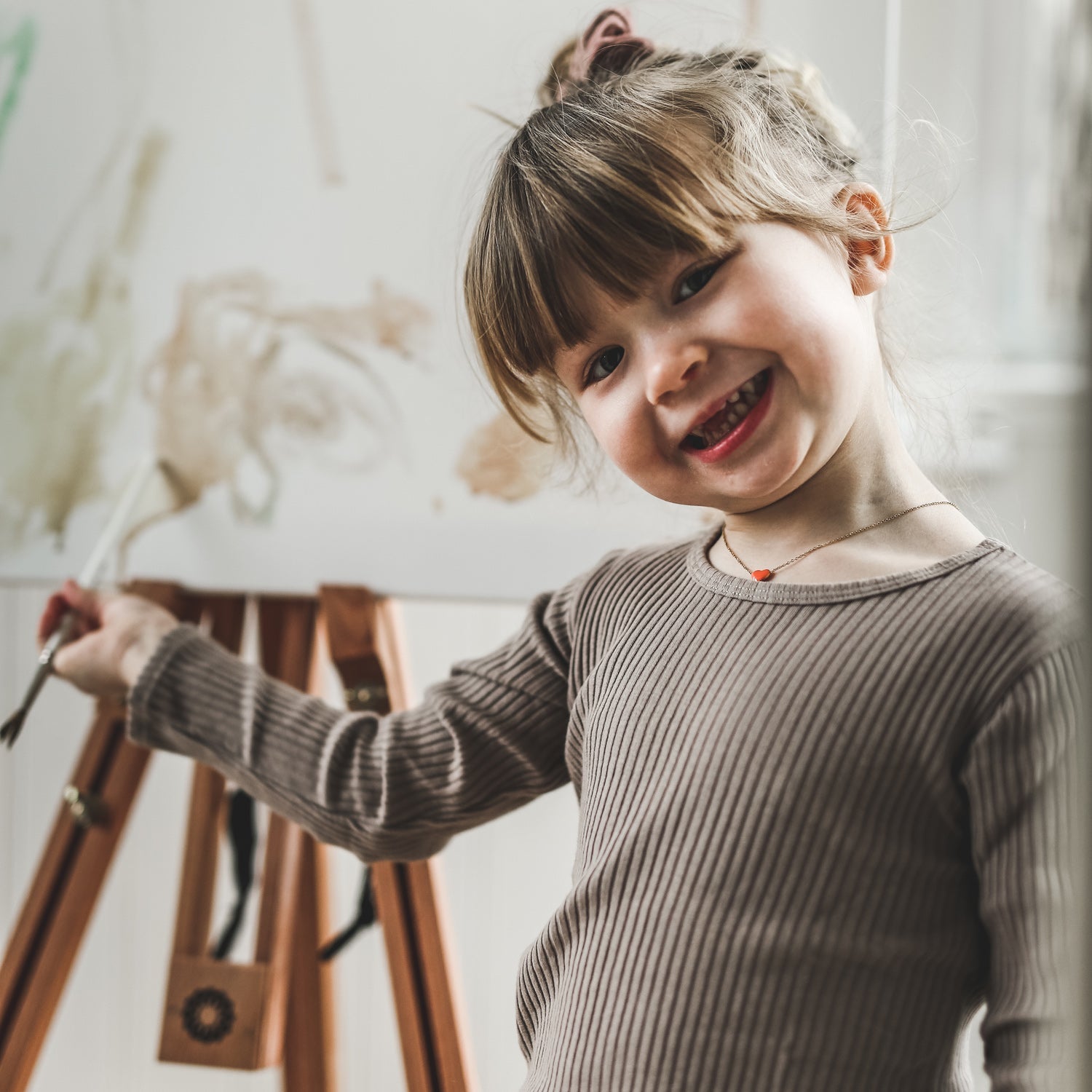 The Long Sleeve Tee - Taupe