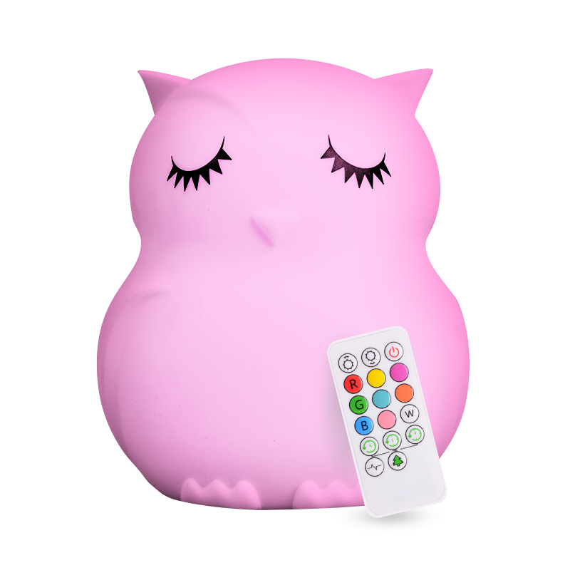 LumiPets® Owl - Children's Nursery Touch Night Light