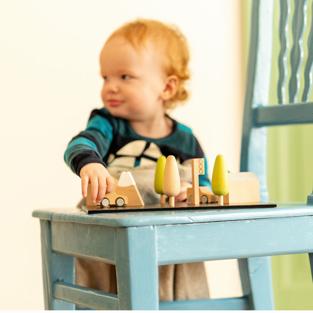 kiko+ & gg* machi - Tiny Wooden Town Building Blocks