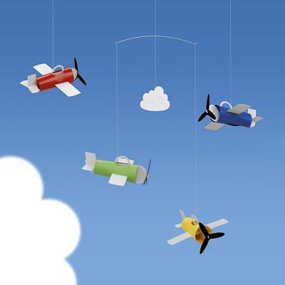 Flensted Airplanes Mobile