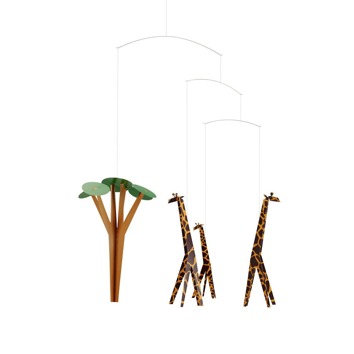 Flensted Giraffes on the Savannah Mobile