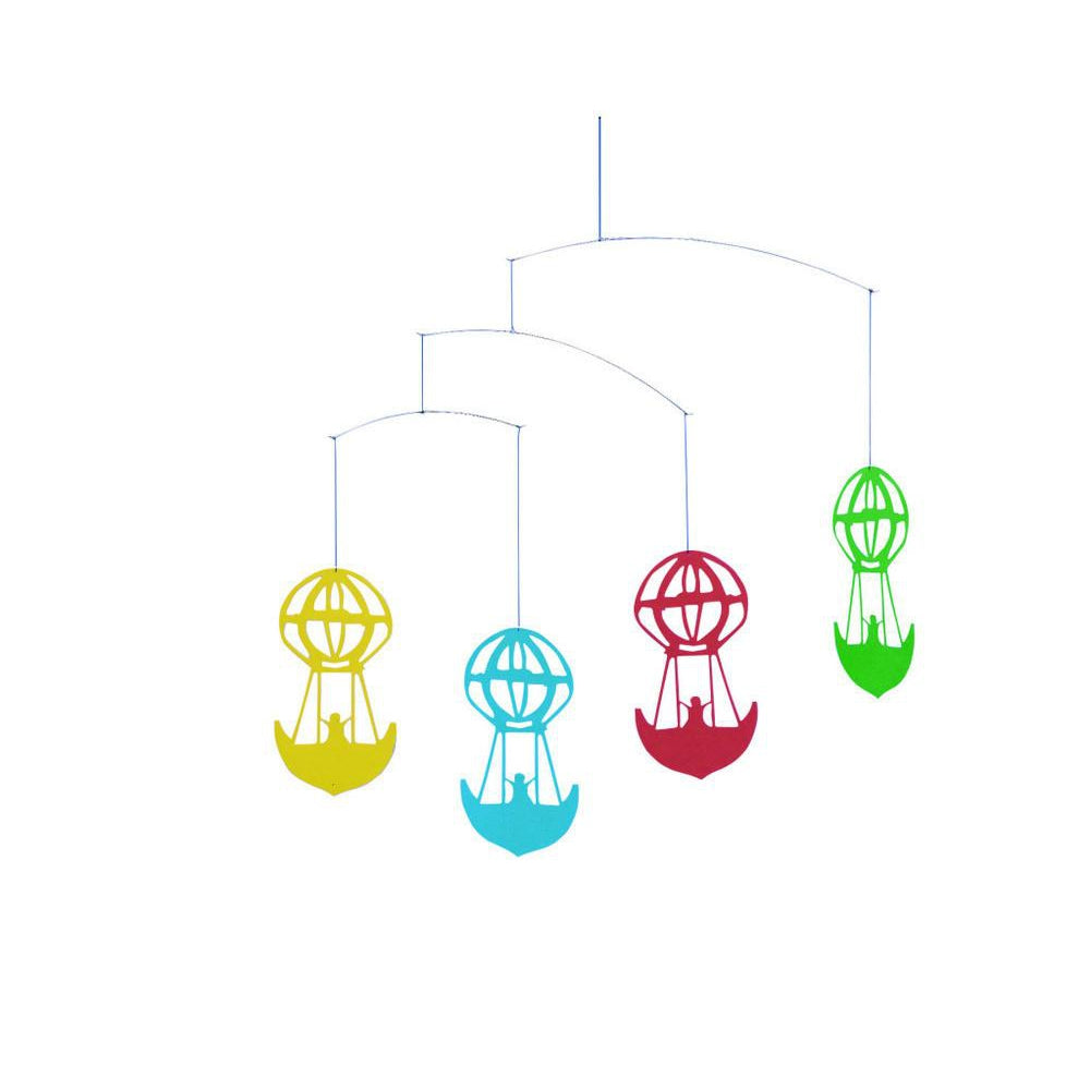 Flensted Hans Christian Andersen Balloons Mobile | Colors