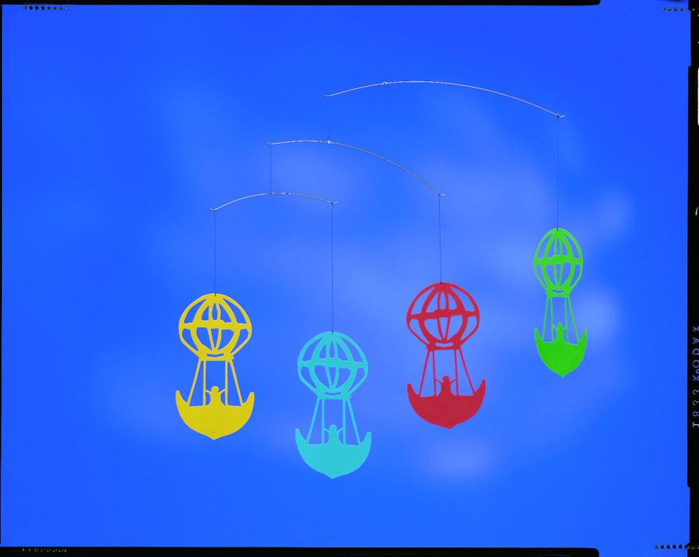 Flensted Hans Christian Andersen Balloons Mobile | Colors
