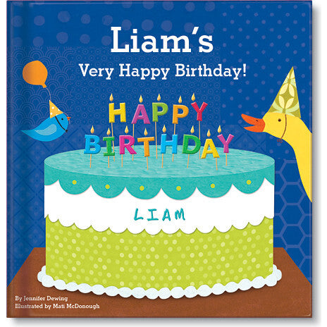 I See Me! My Very Happy Birthday - Personalized Book for Boys