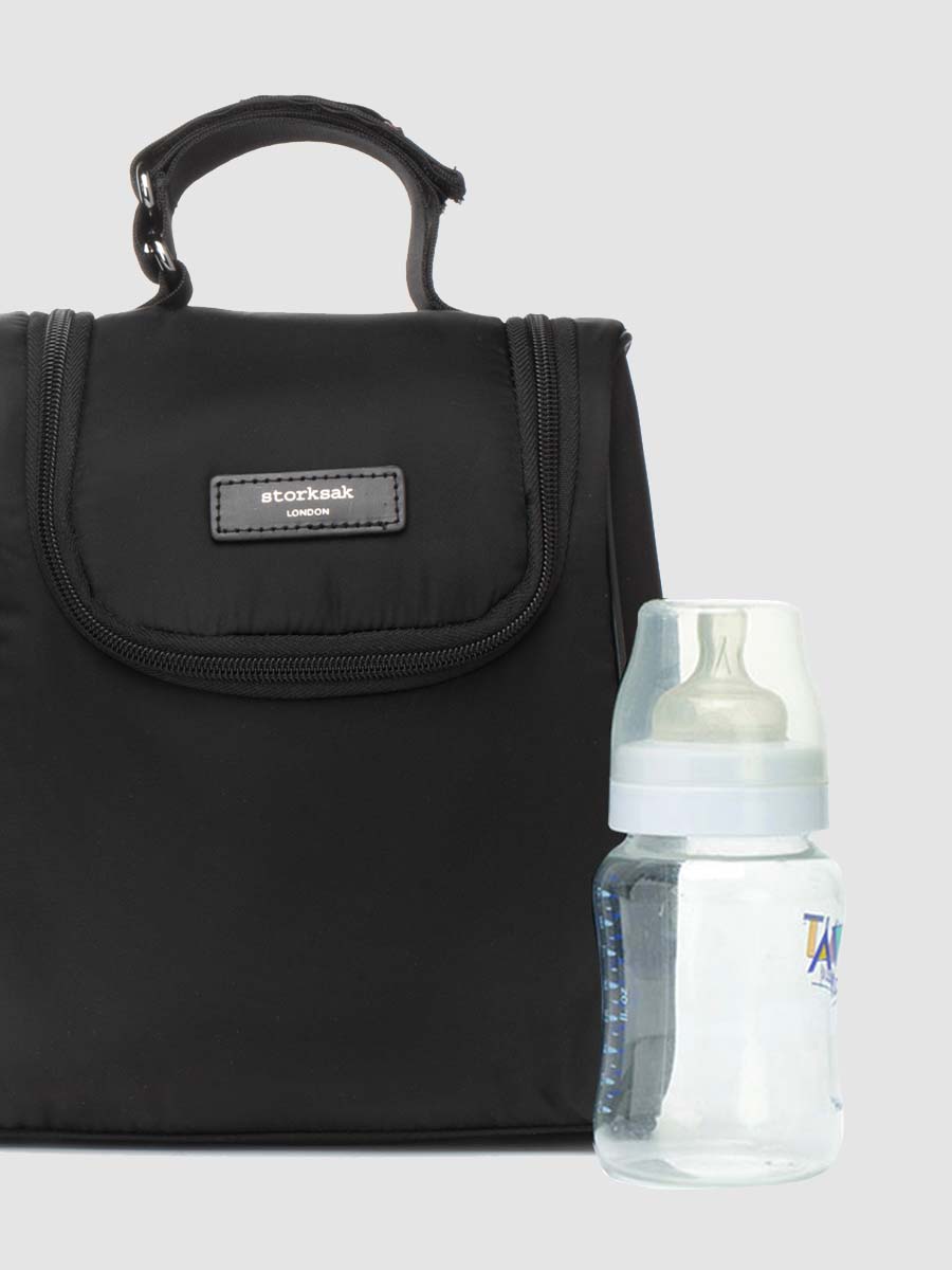 Storksak Eco Idol Black Shoulder Diaper Bag Shoulder Bags