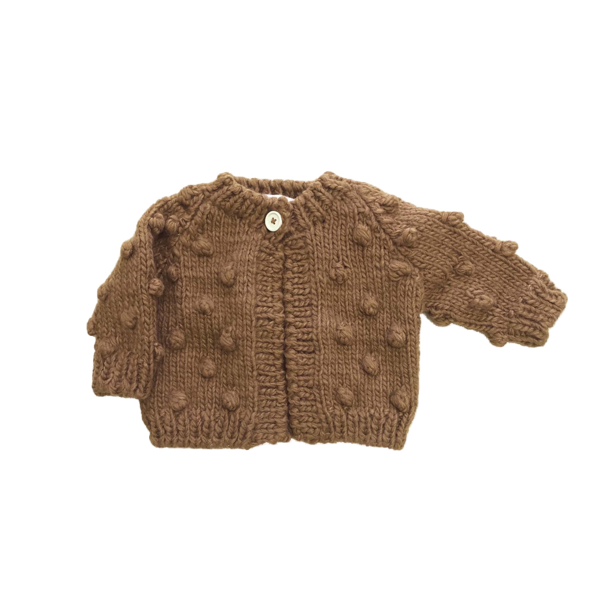 The Blueberry Hill Popcorn Sweater, Walnut