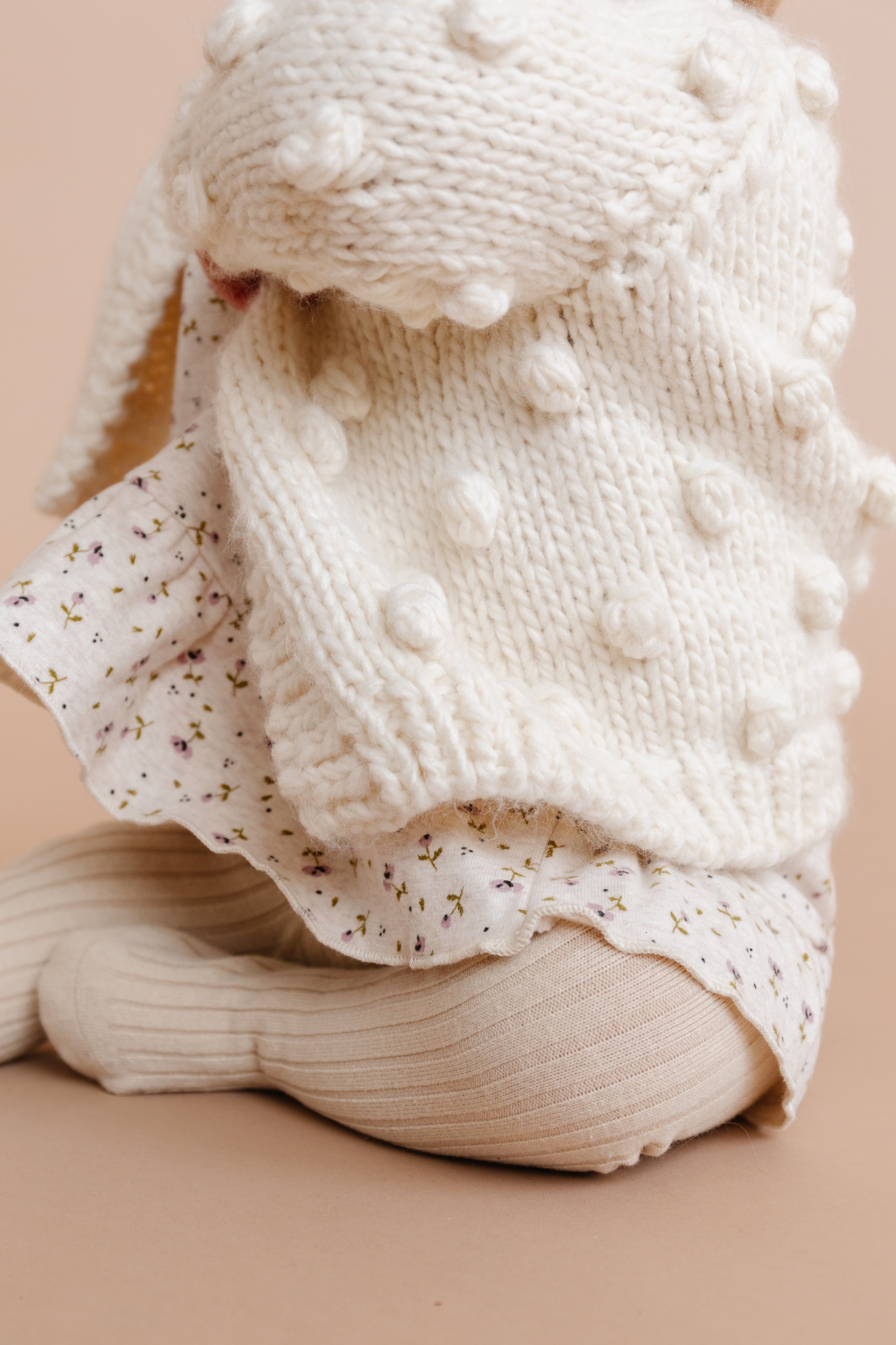 The Blueberry Hill Cotton Tights, Oat