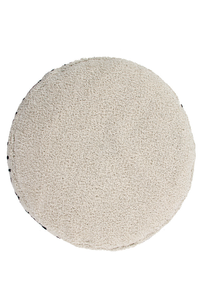 Pouf Abc Natural - Black - ABC