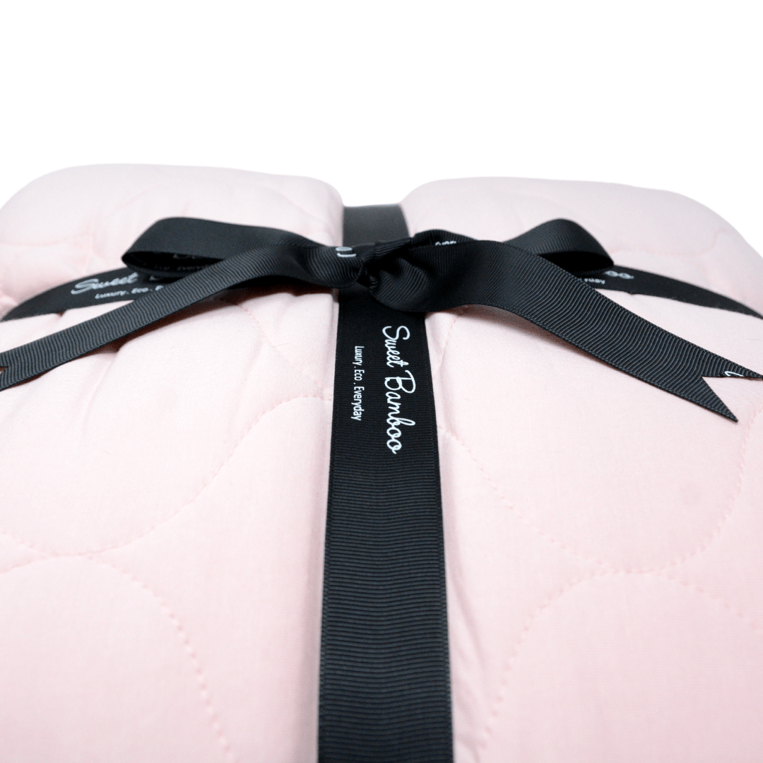 Quilted Blanket - 80 X 60 - Pink Blush
