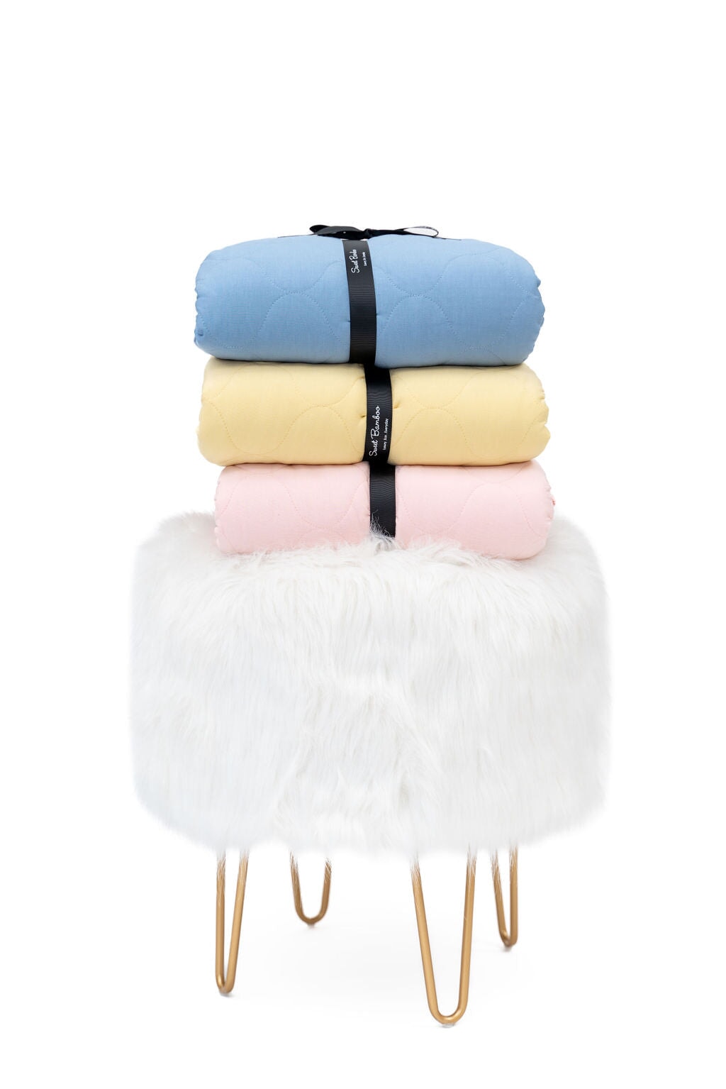 Quilted Blanket - 80 X 60 - Pink Blush