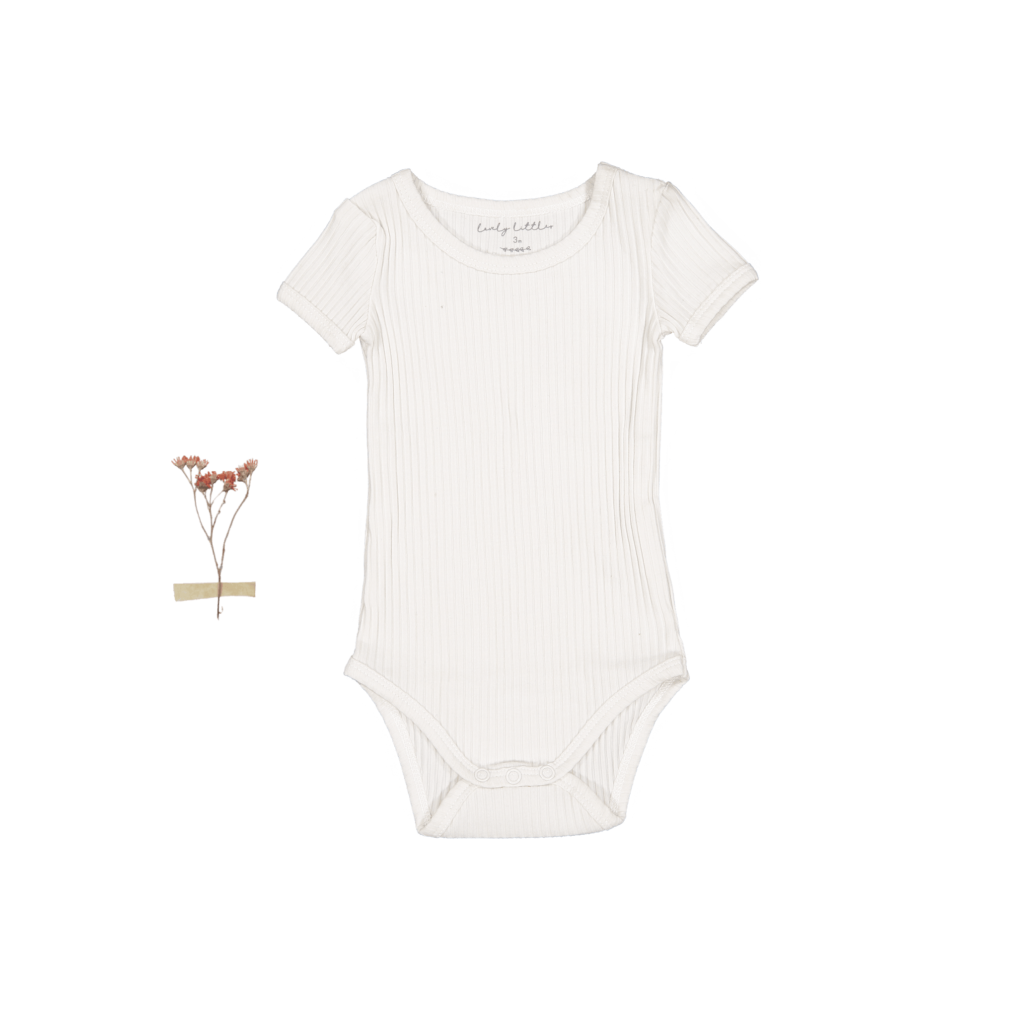 The Short Sleeve Onesie - Pearl
