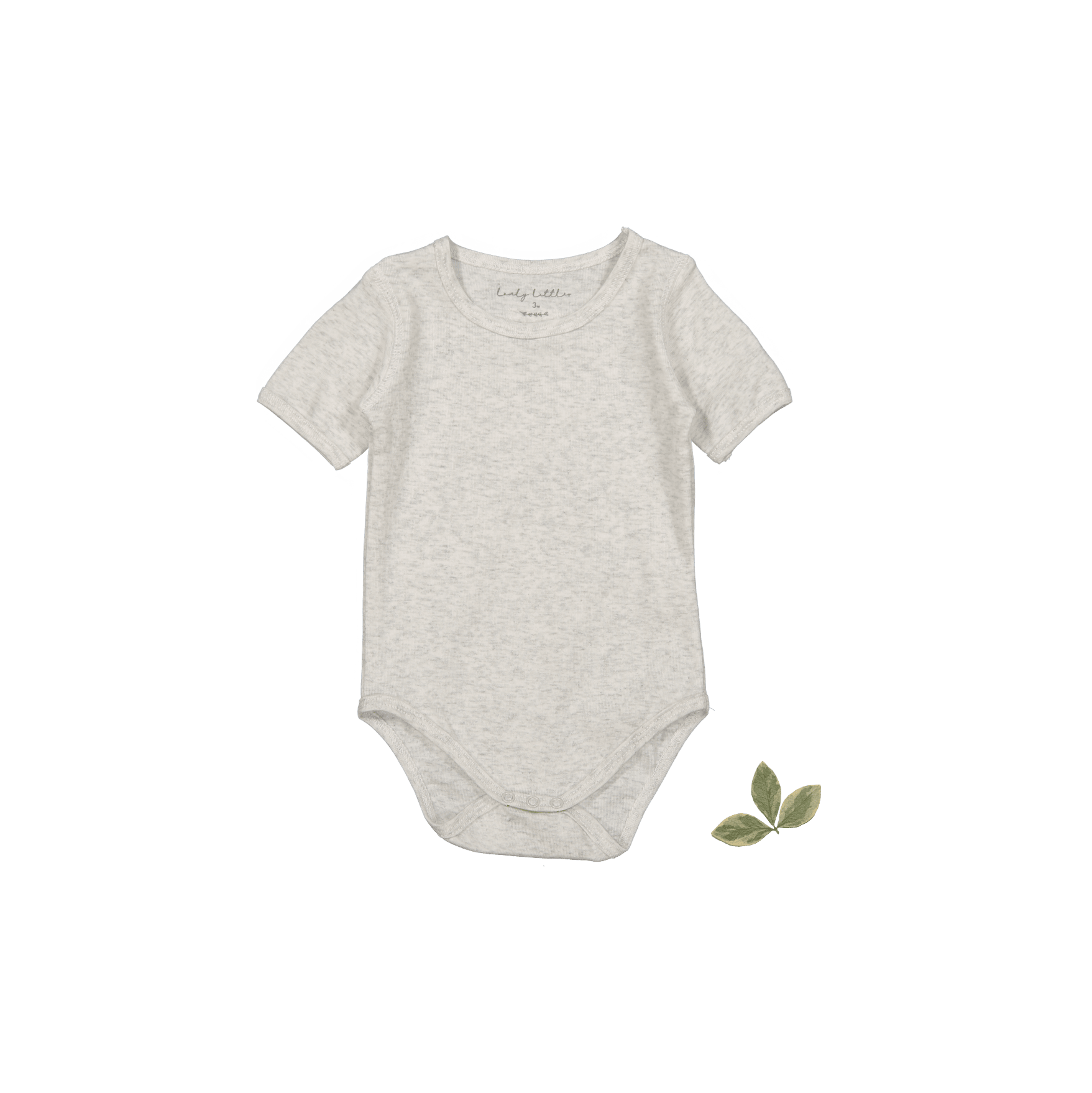 The Short Sleeve Onesie - Oatmeal
