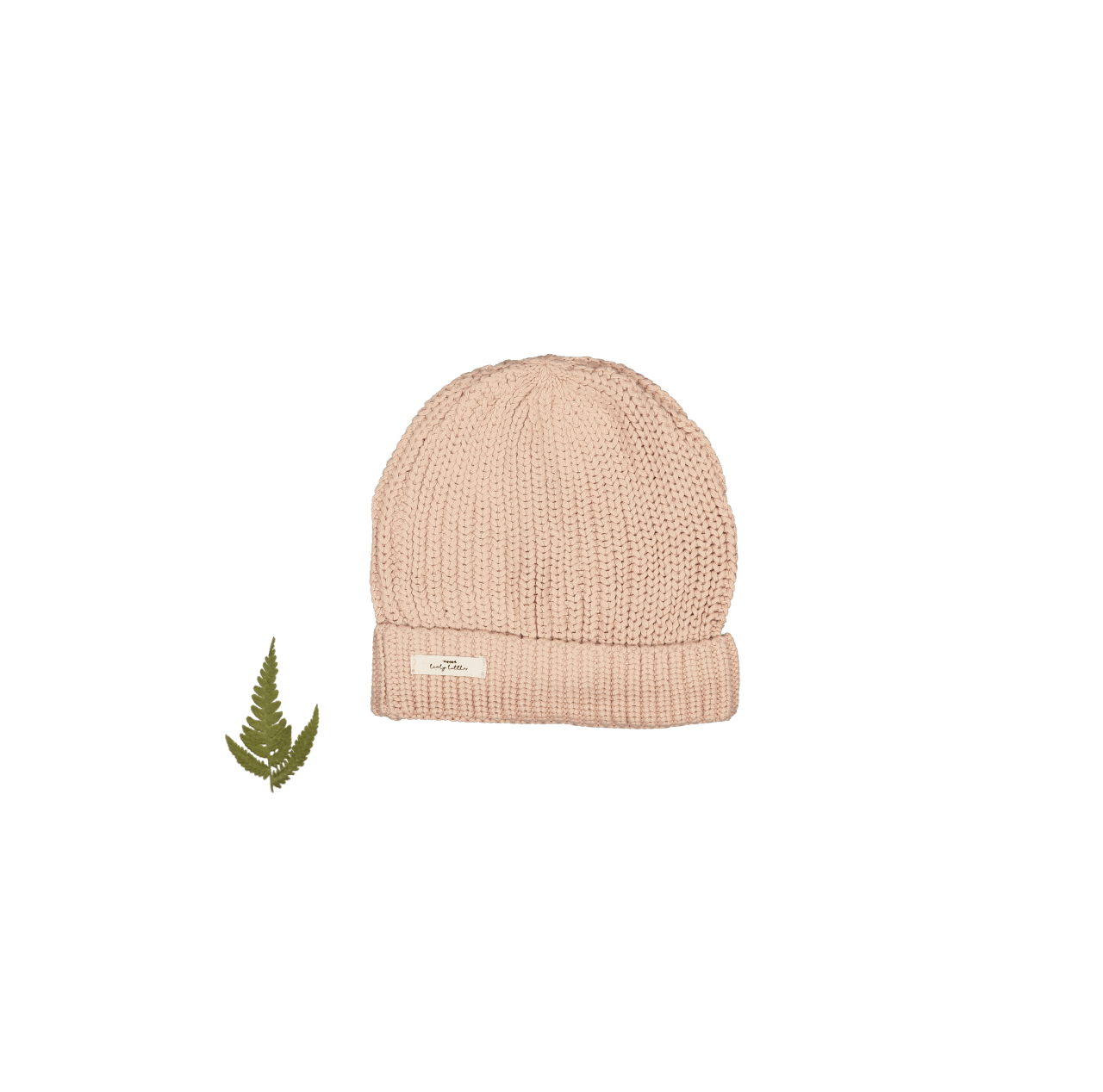 The Chunky Knit Hat - Blush