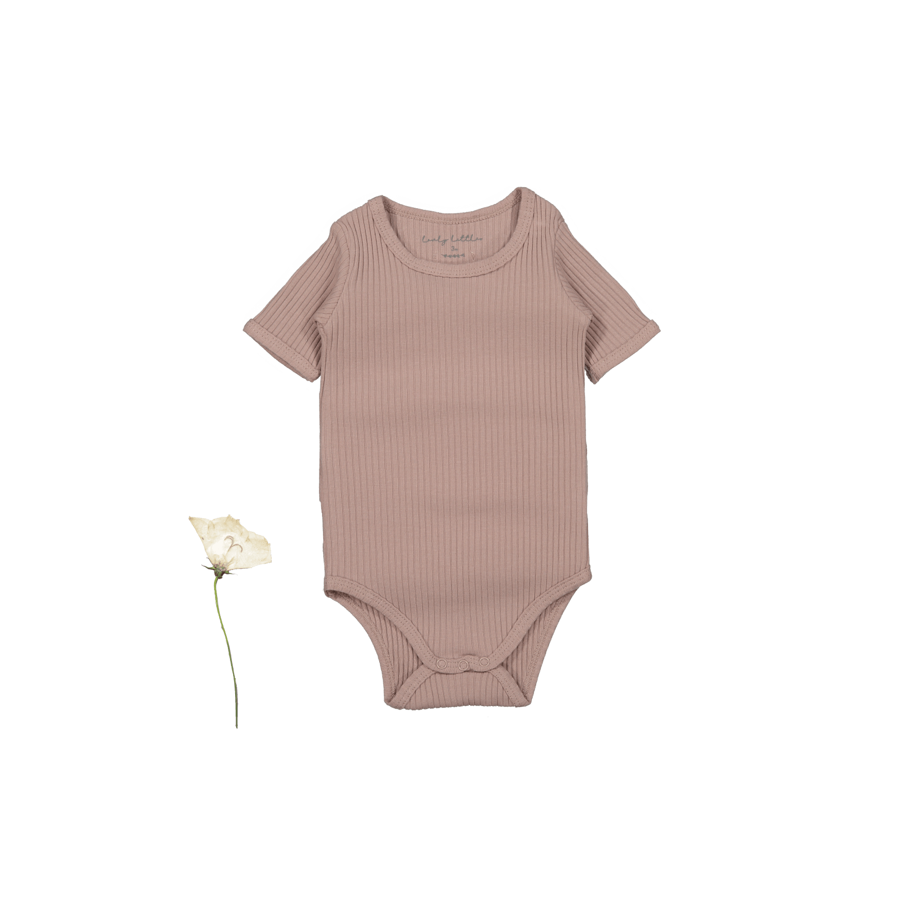 The Short Sleeve Onesie - Mauve
