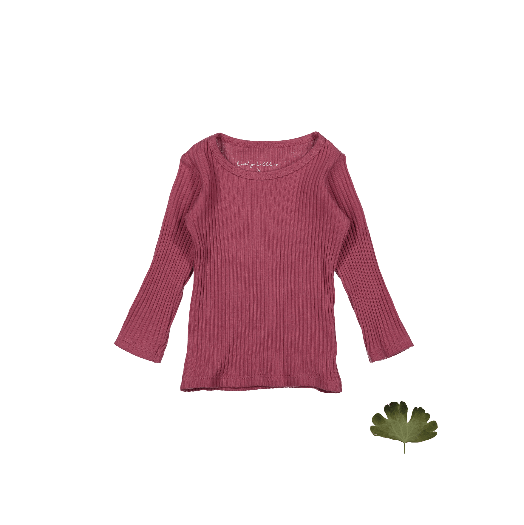 The Long Sleeve Tee - Raspberry