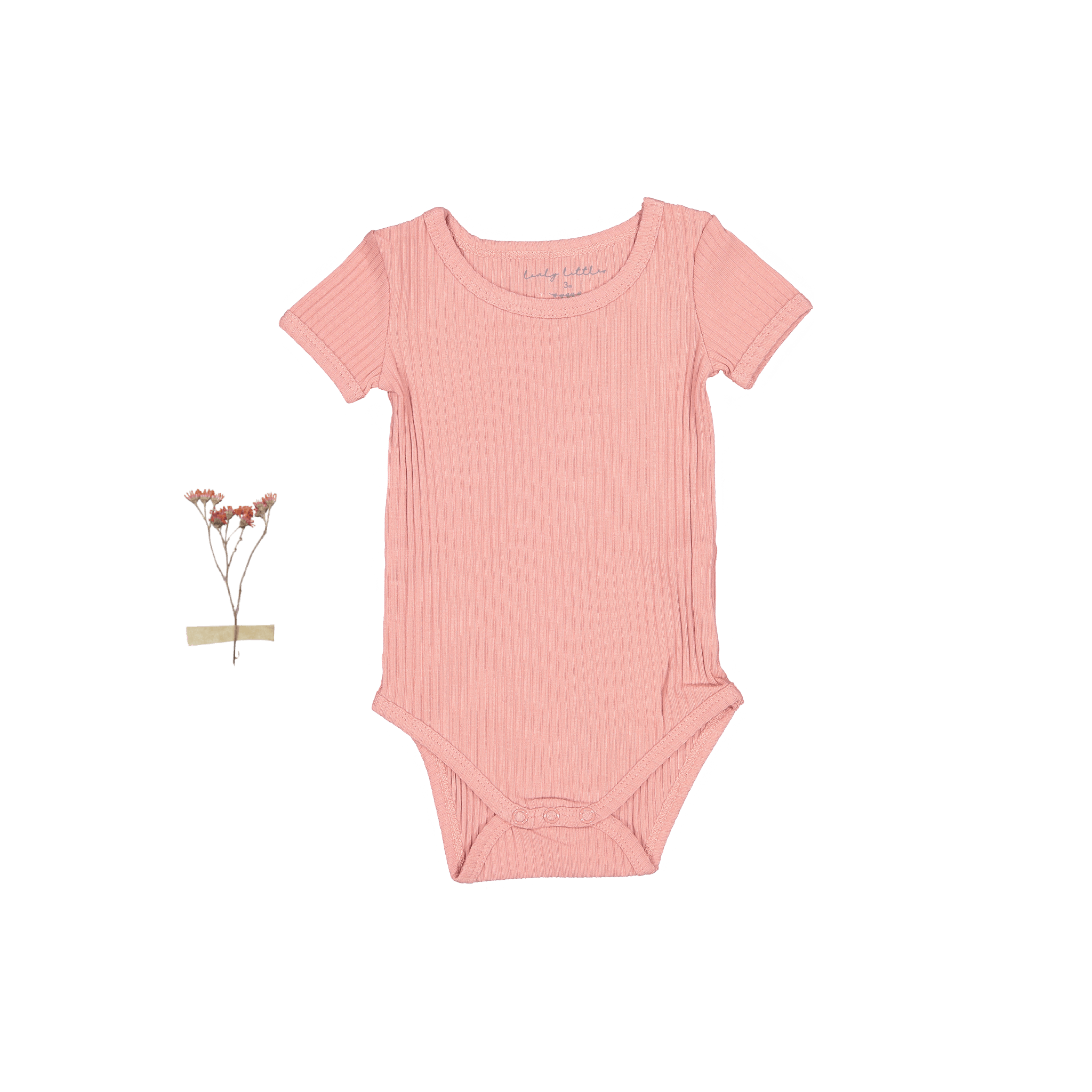 The Short Sleeve Onesie - Rose