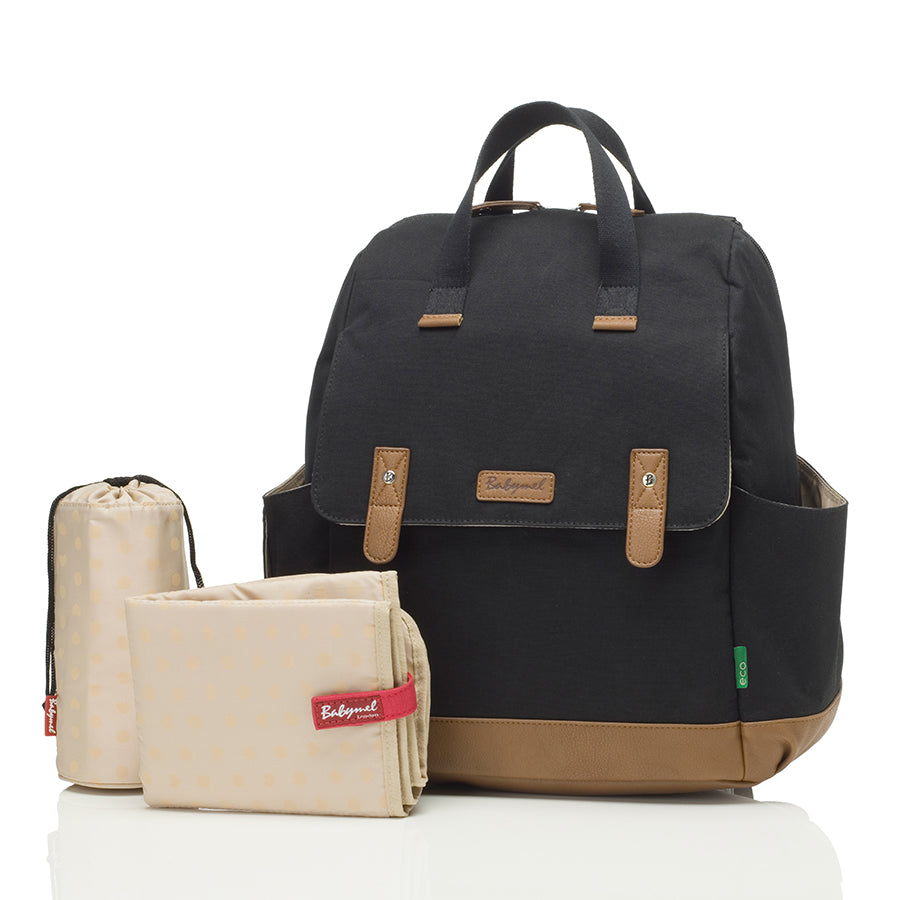 Robyn Eco Convertible Backpack Black
