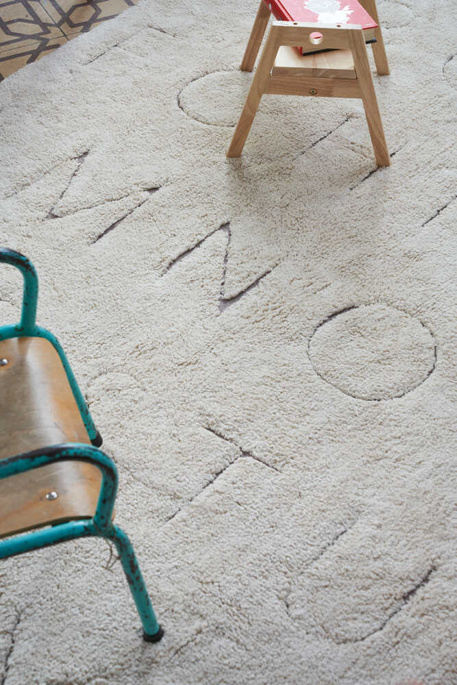 Rugcycled Washable Rug Abc - RugCycled Collection