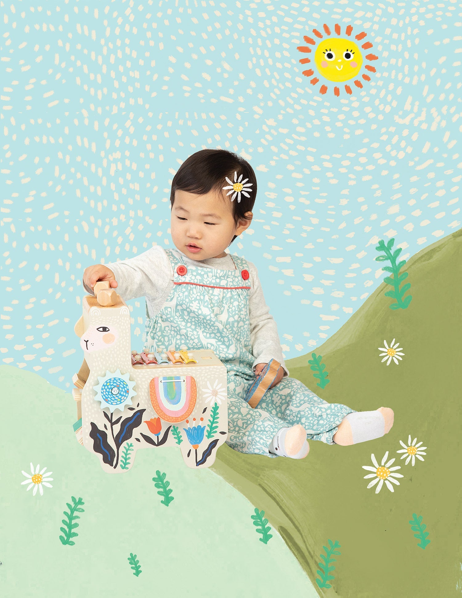 Manhattan Toy Musical Lili Llama Busyboards