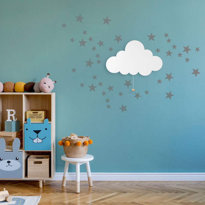 LumiDreams Wall Light - Kid's Decor Nightlight Cloud