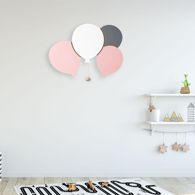 LumiDreams Wall Light - Kid's Decor Nightlight Balloons