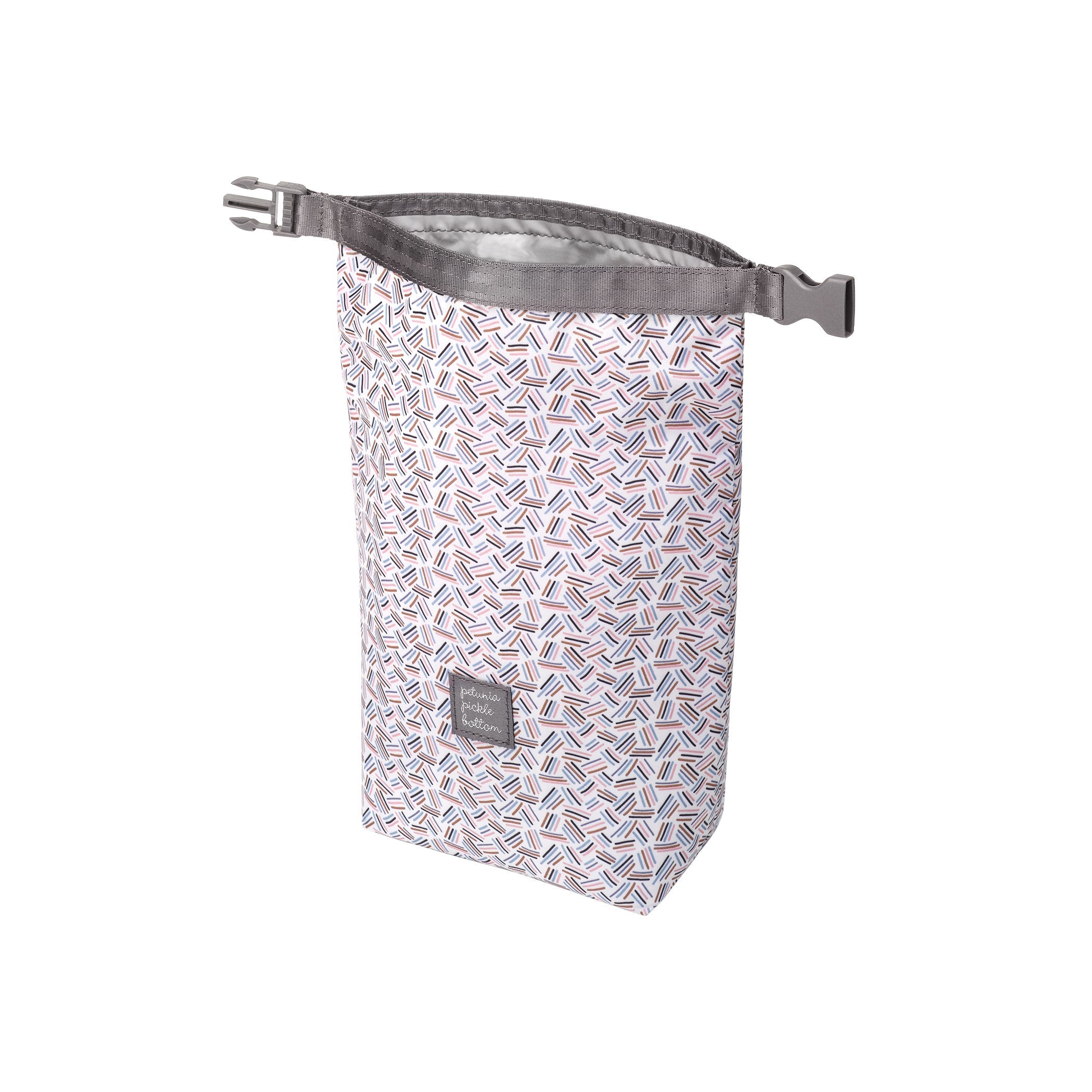 Petunia Pickle Bottom Sip Double Bottle Holder in Celebration Bottle Bag