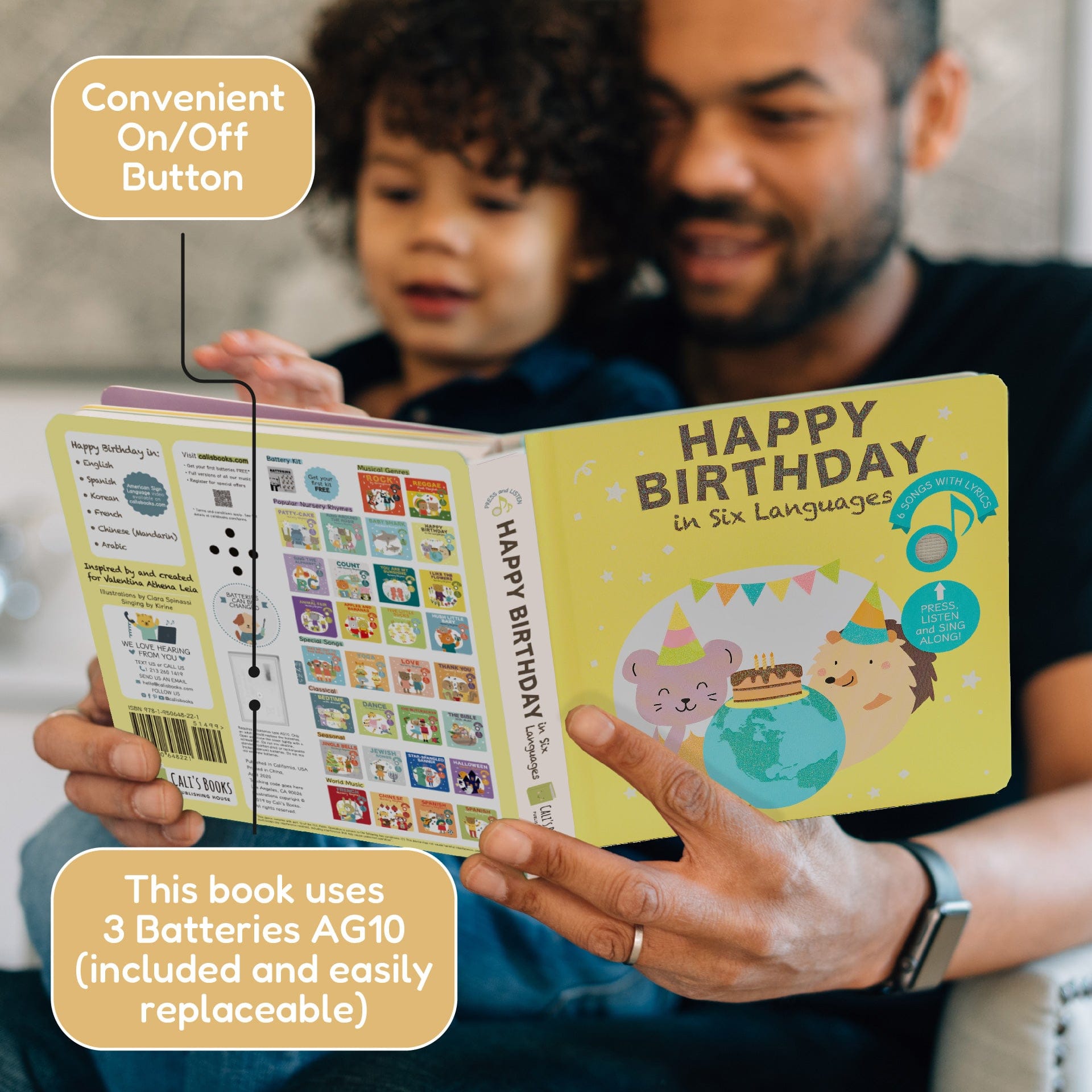 Happy Birthday in Six Languages