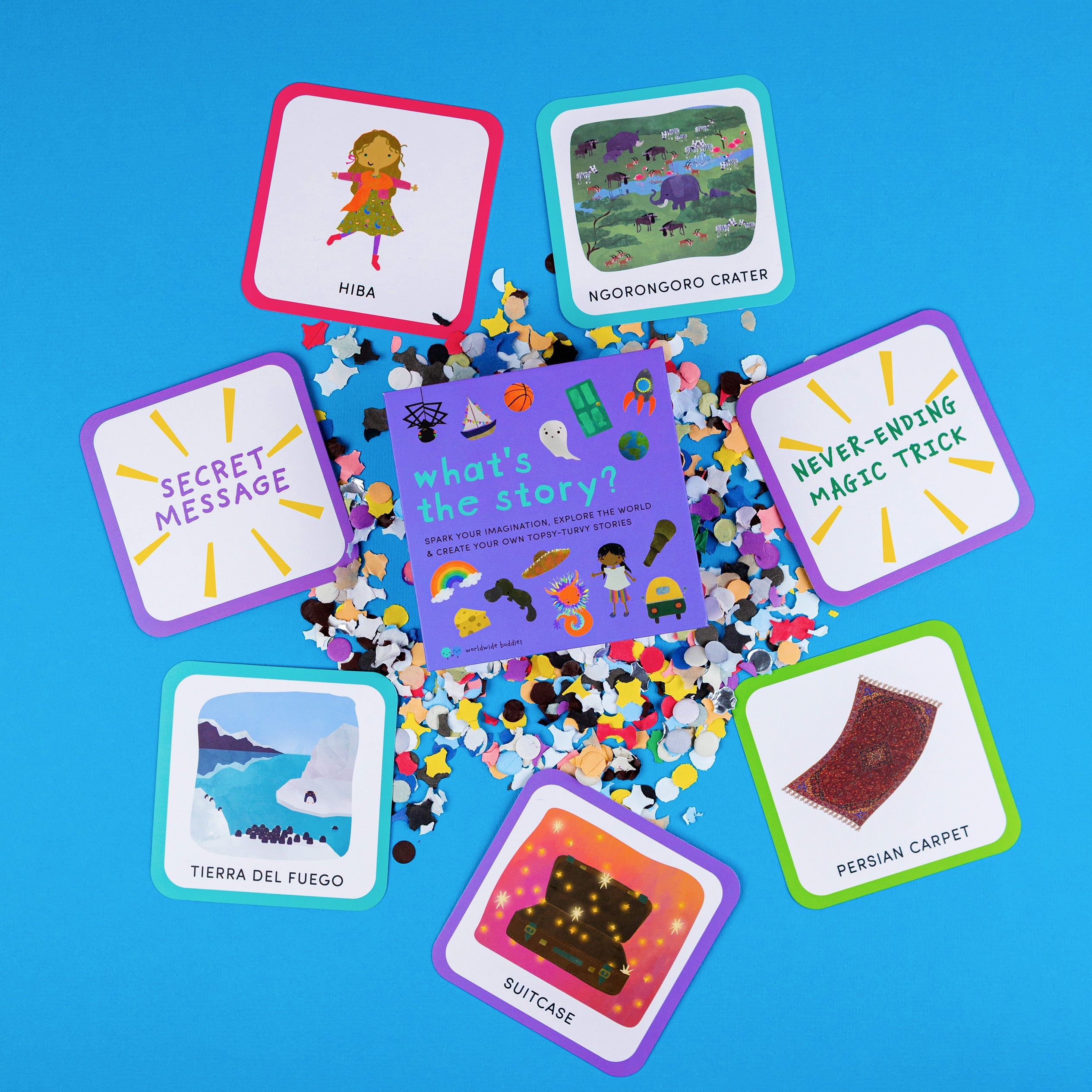 Worldwide Buddies What's the Story? Storytelling Cards