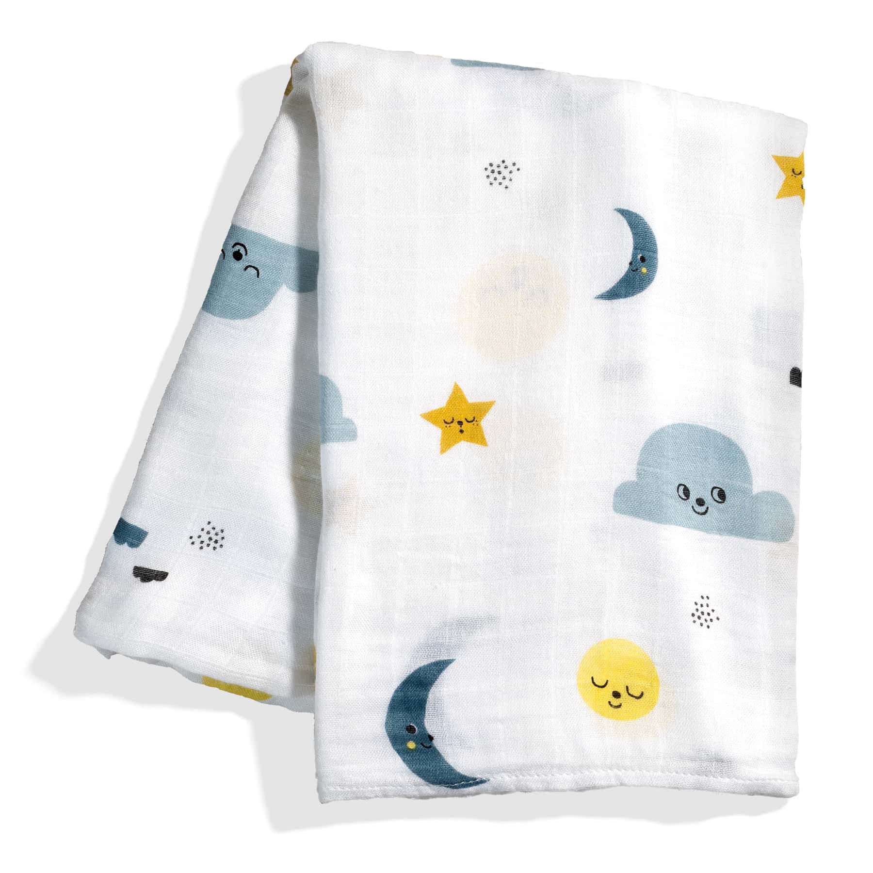 Crib Sheet And Swaddle Bundle - Moon's Birthday