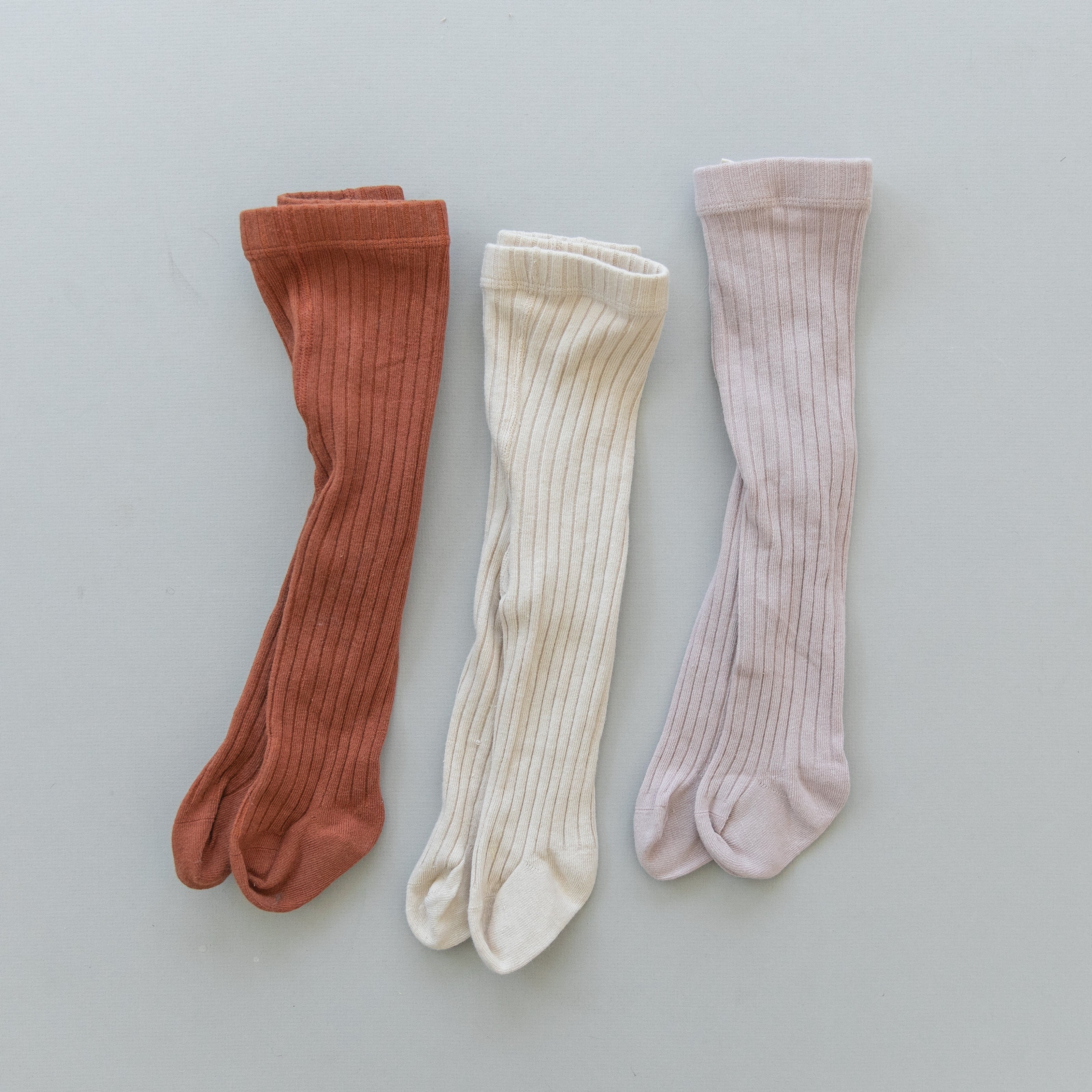 The Blueberry Hill Cotton Tights, Oat