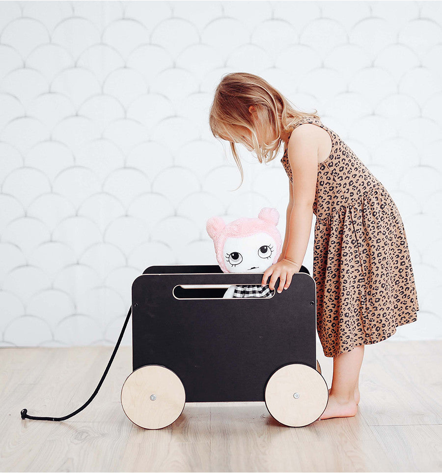 Toy Chest on Wheels - Blackboard