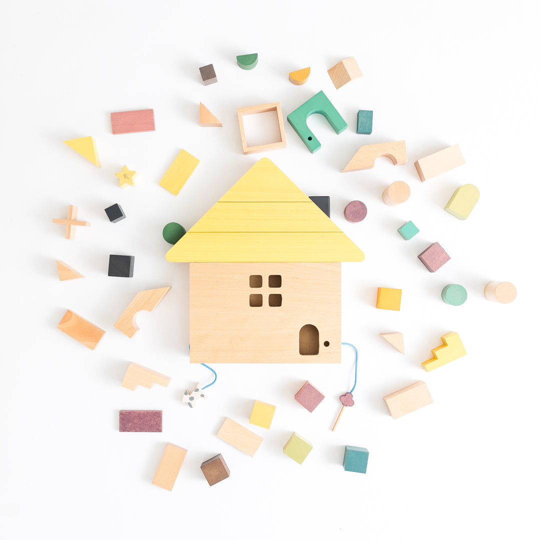 kiko+ & gg* Tsumiki Building Blocks House Building Blocks