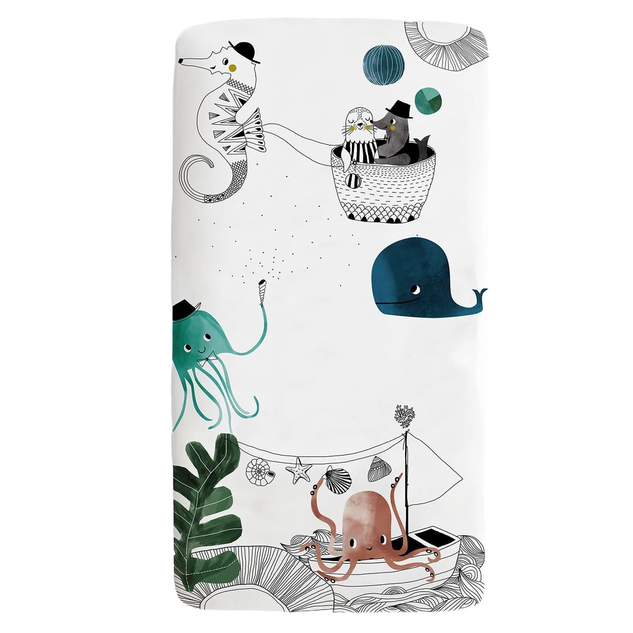 Underwater Love Toddler Bedding Set