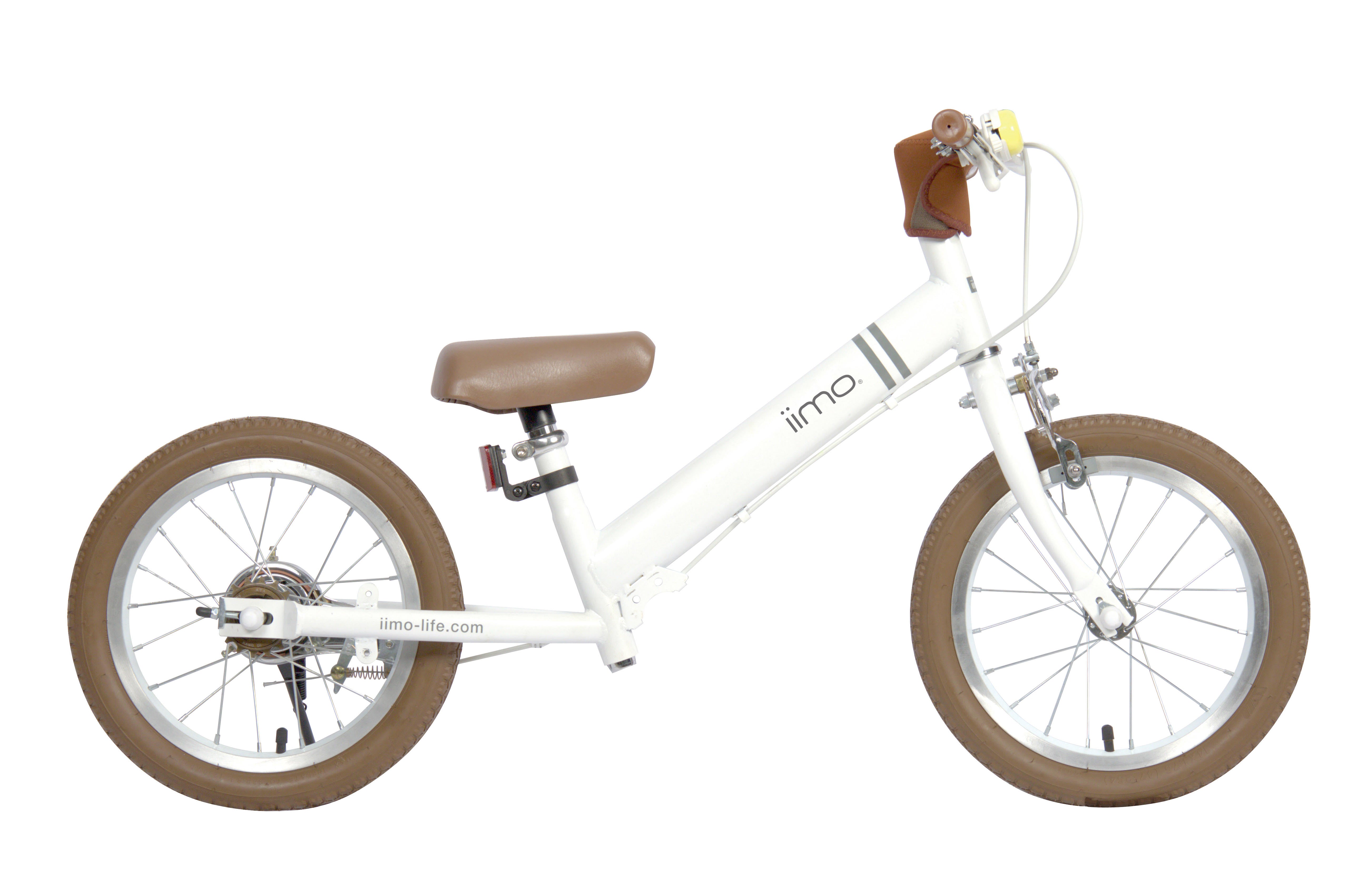 Balance Bike To Pedal Bike 14"